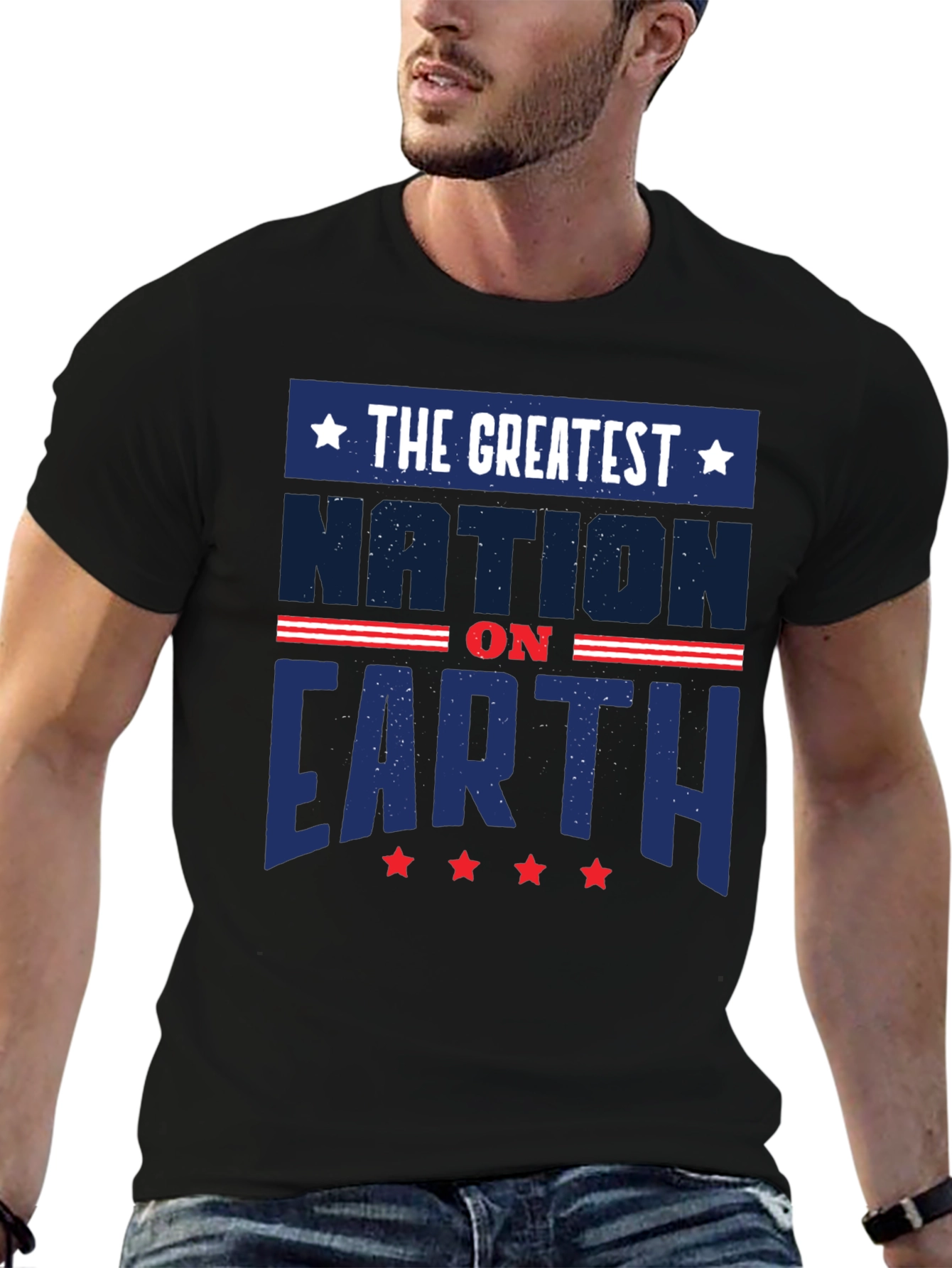 Greatest Nation on Earth Patriotic T-Shirt
