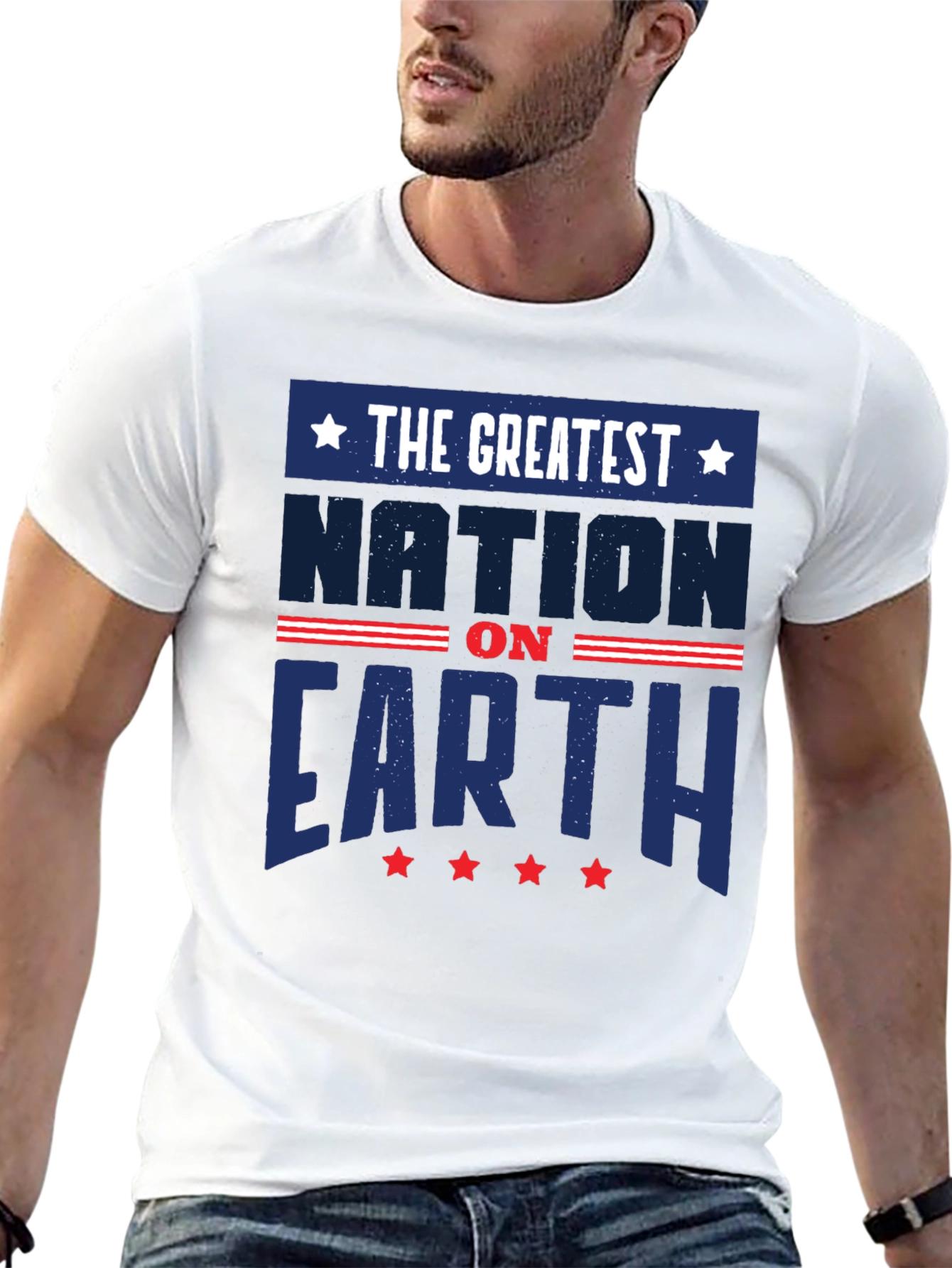 Greatest Nation on Earth Patriotic T-Shirt