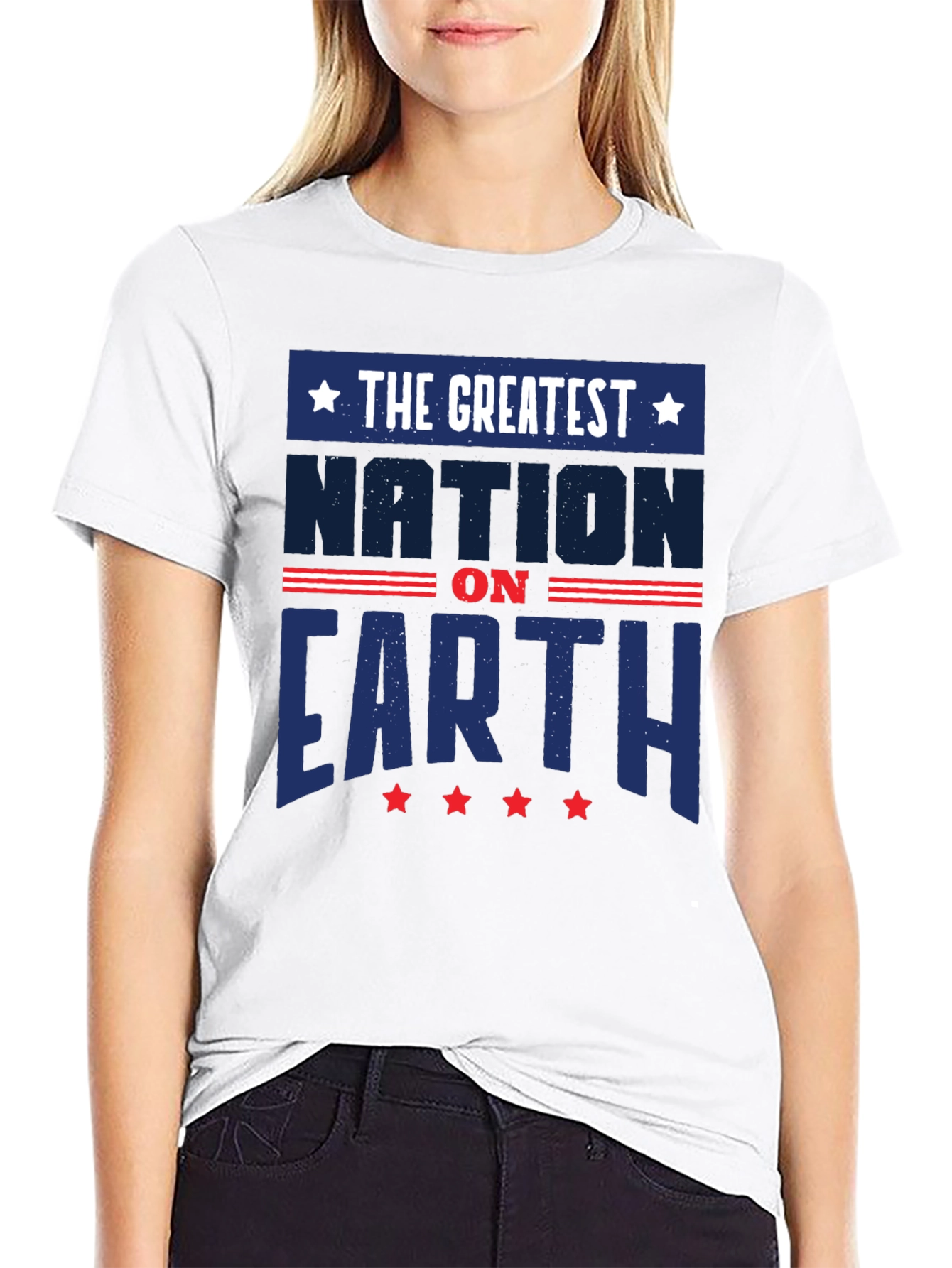 Greatest Nation on Earth Patriotic T-Shirt