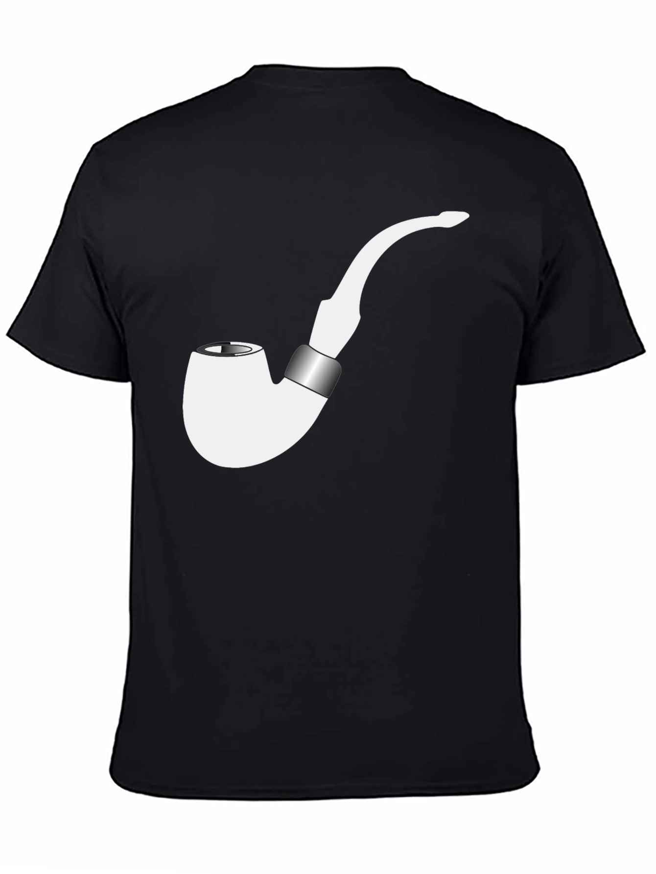 Smoking Pipe Graphic Tee - Casual Style