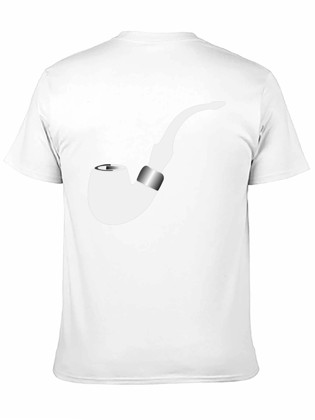 Smoking Pipe Graphic Tee - Casual Style
