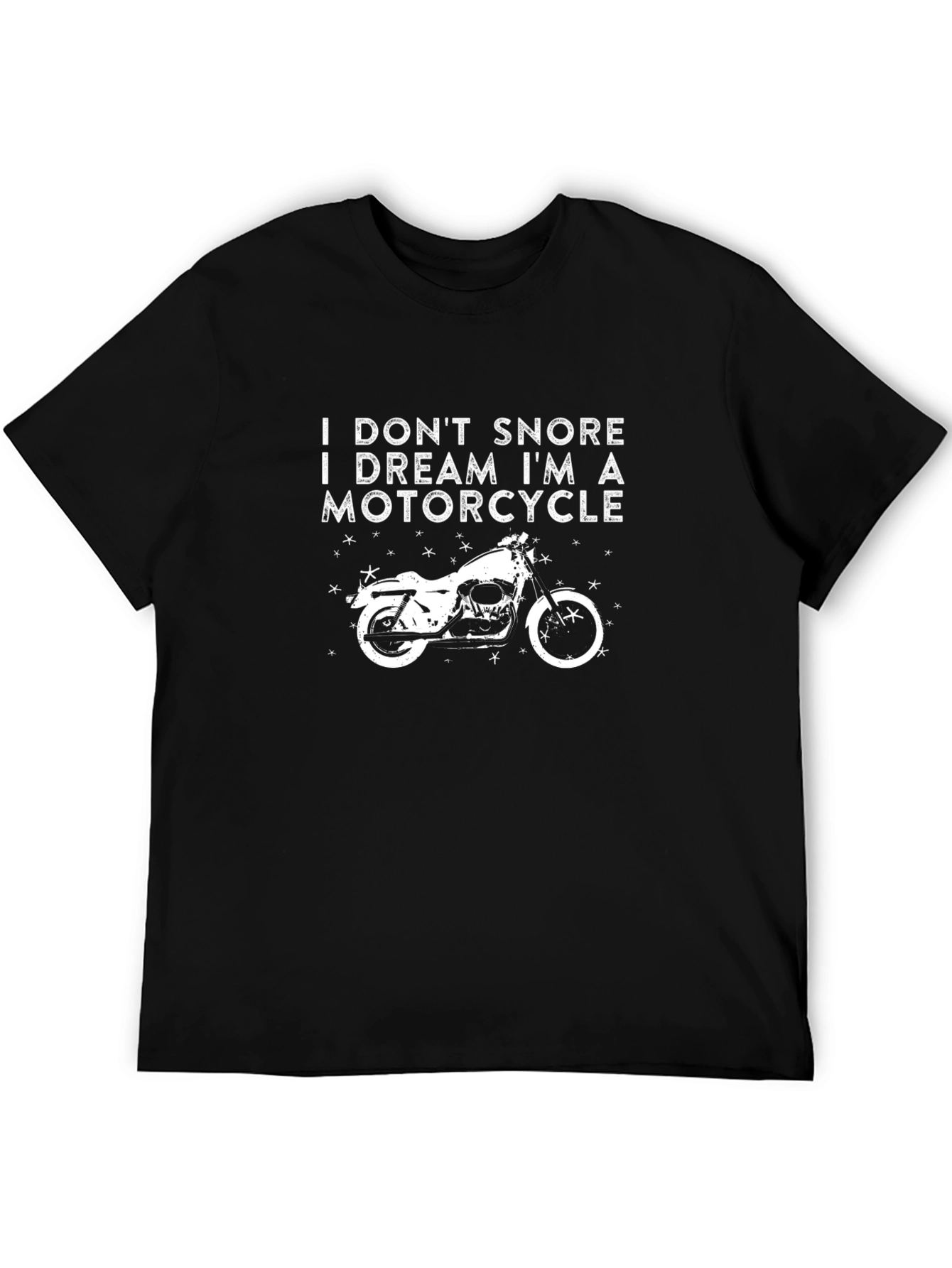 Motorcycle Dream T-Shirt - Snoring Joke Tee