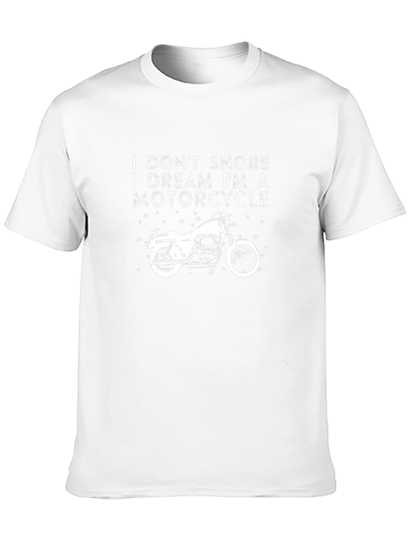 Motorcycle Dream T-Shirt - Snoring Joke Tee
