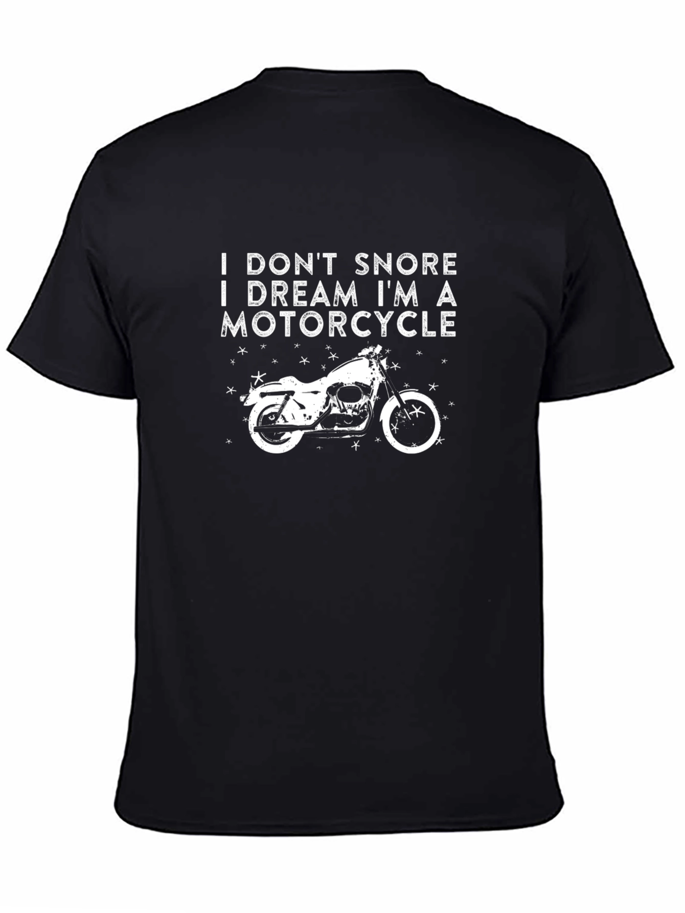 Motorcycle Dream T-Shirt - Snoring Joke Tee