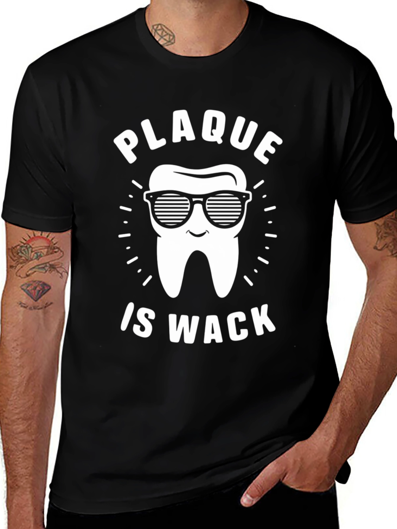 Plaque is Wack T-Shirt - Funny Dentist Tee