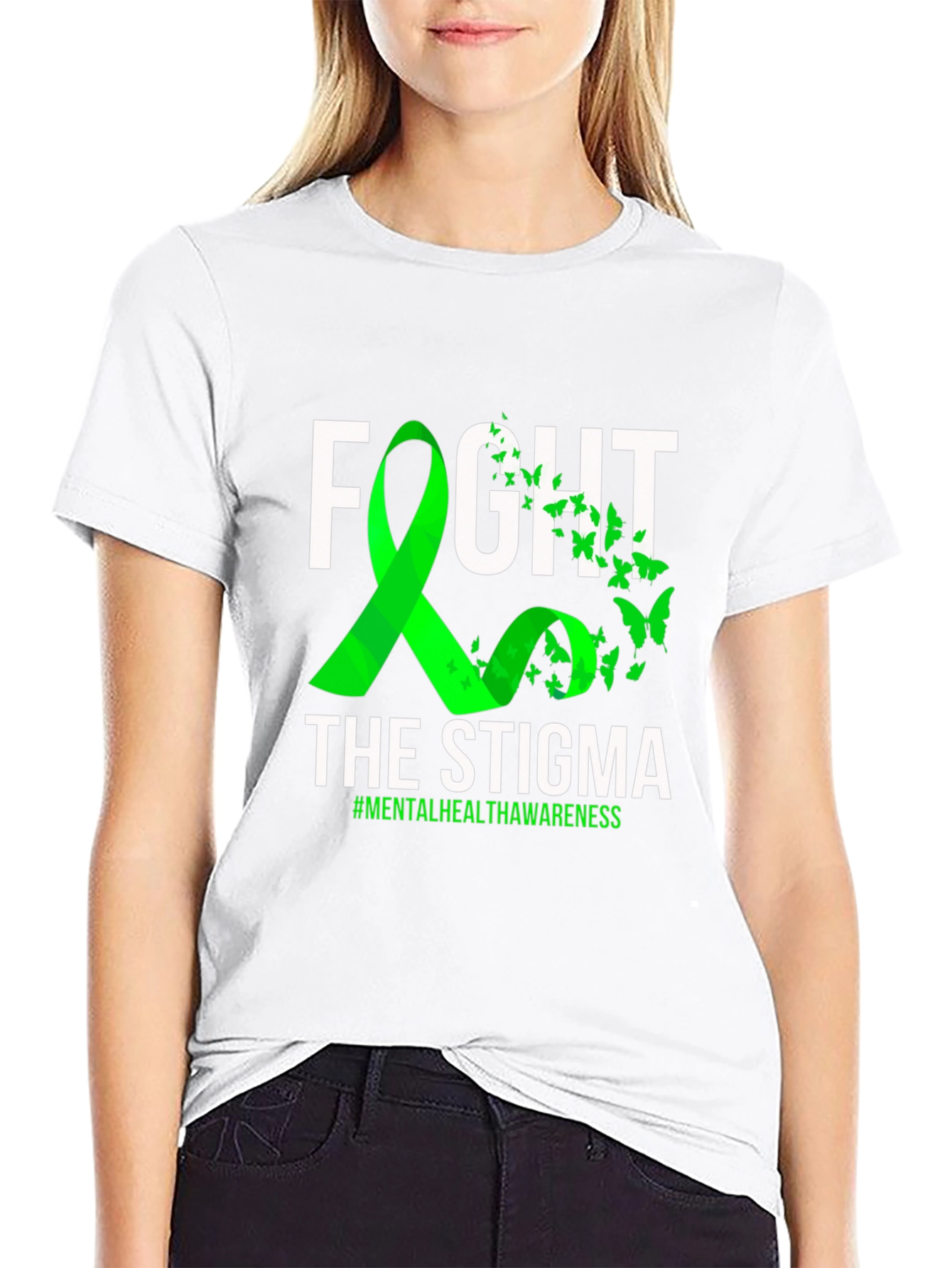 Fight The Stigma Mental Health Awareness T-Shirt