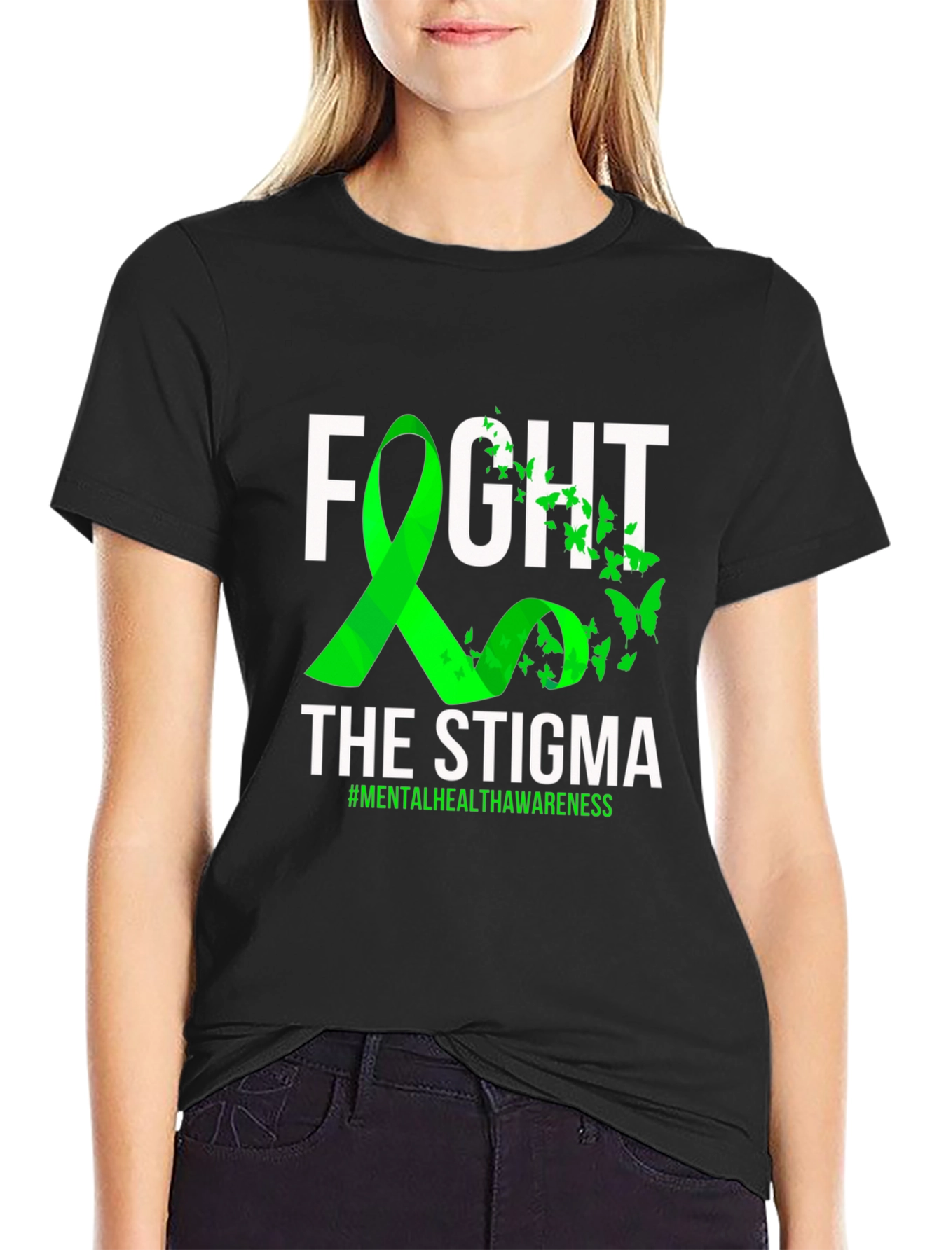 Fight The Stigma Mental Health Awareness T-Shirt