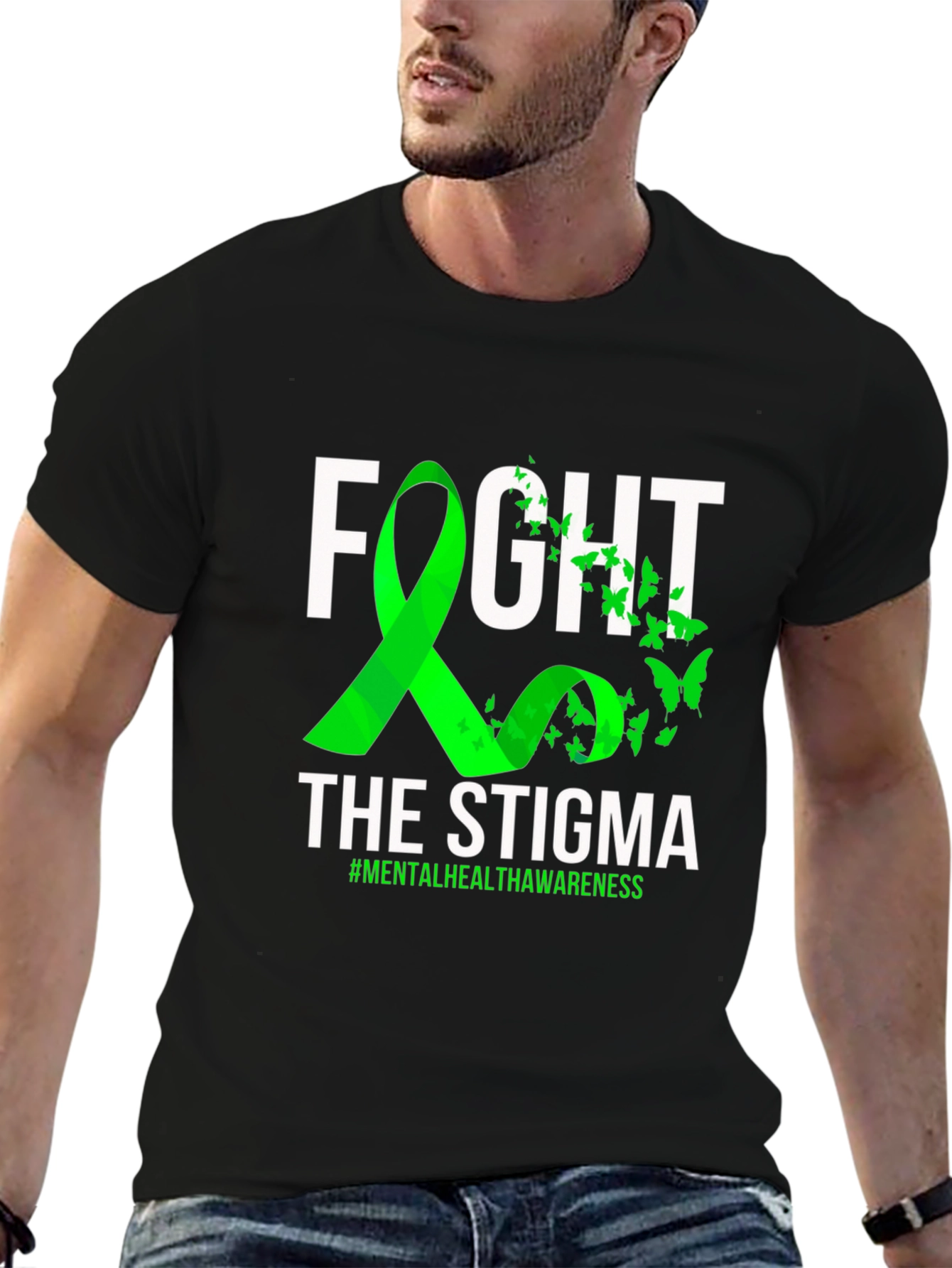 Fight The Stigma Mental Health Awareness T-Shirt