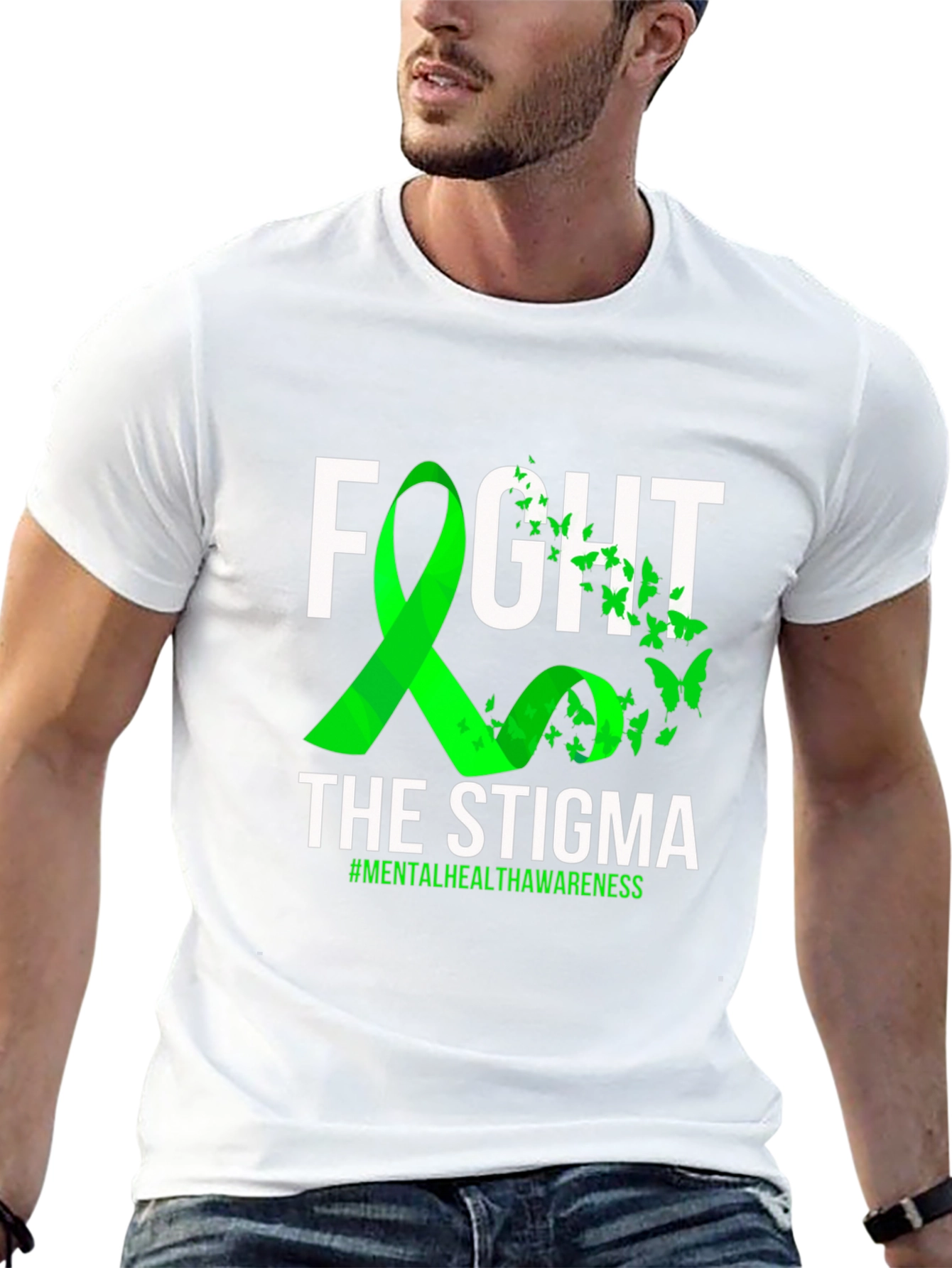 Fight The Stigma Mental Health Awareness T-Shirt