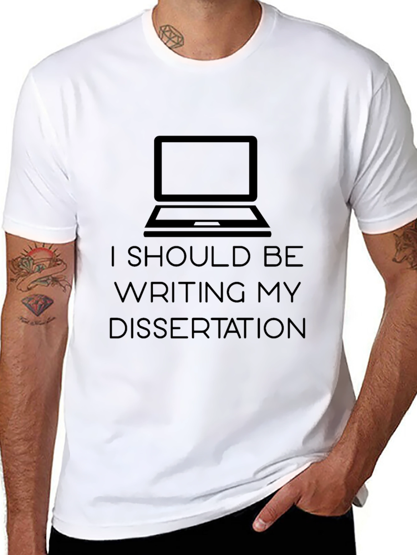 I Should Be Writing My Dissertation T-Shirt