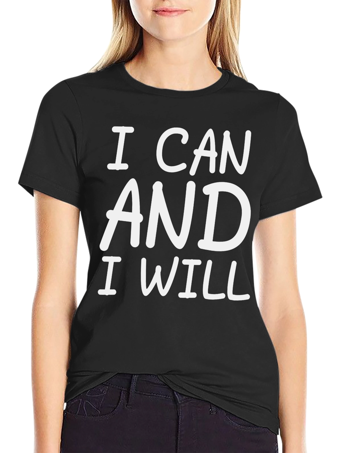 I Can and I Will Motivation T-Shirt