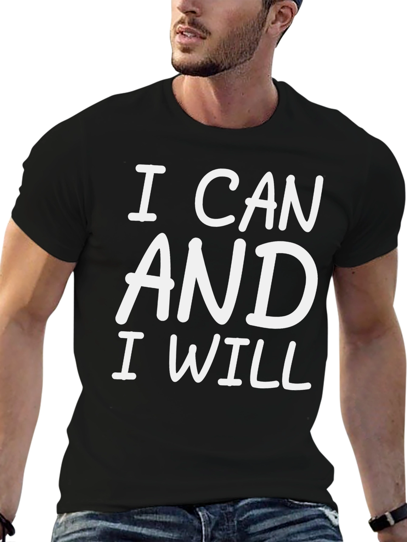 I Can and I Will Motivation T-Shirt