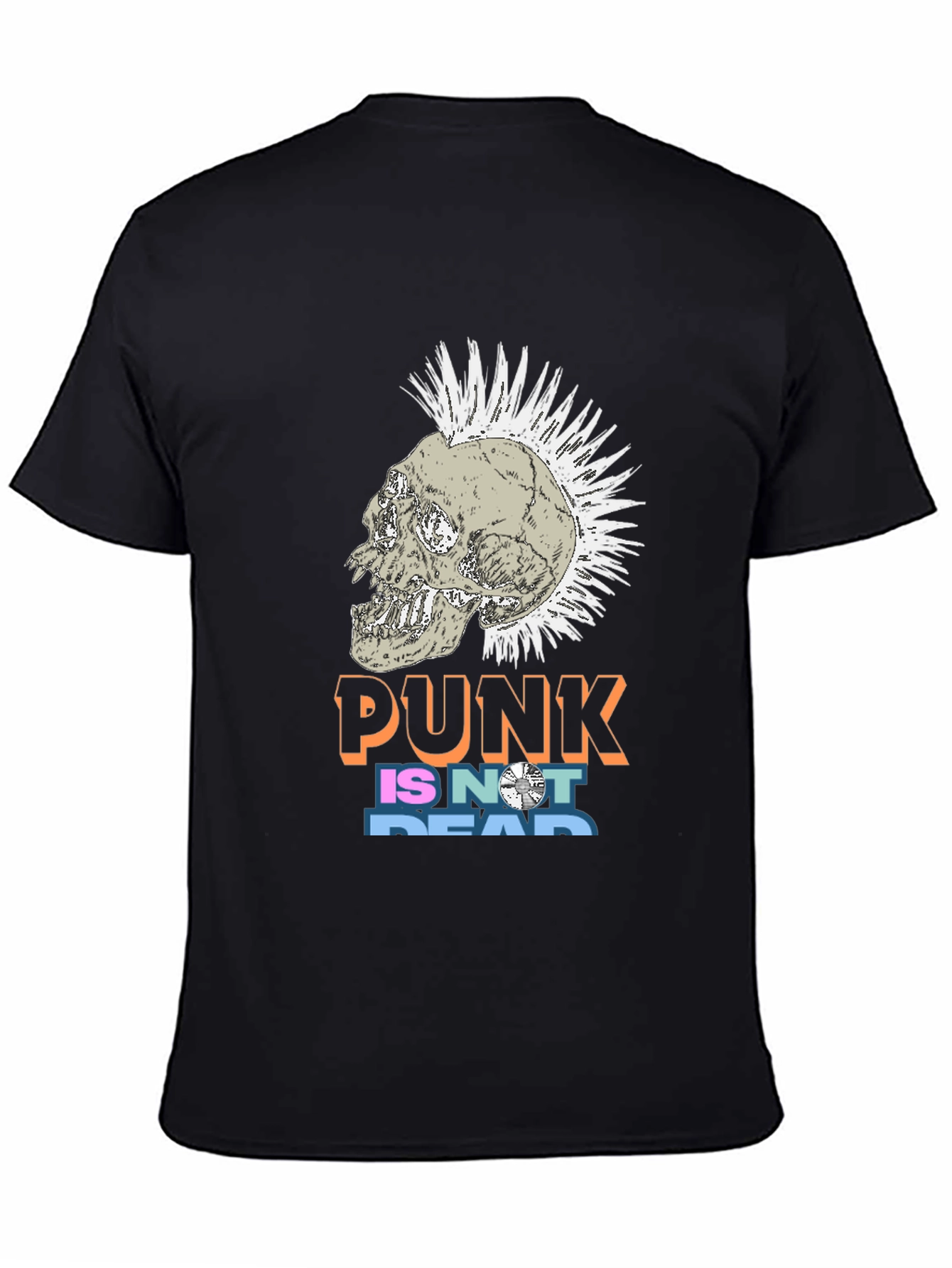 Punk Skull Graphic T-Shirt - Bold Streetwear