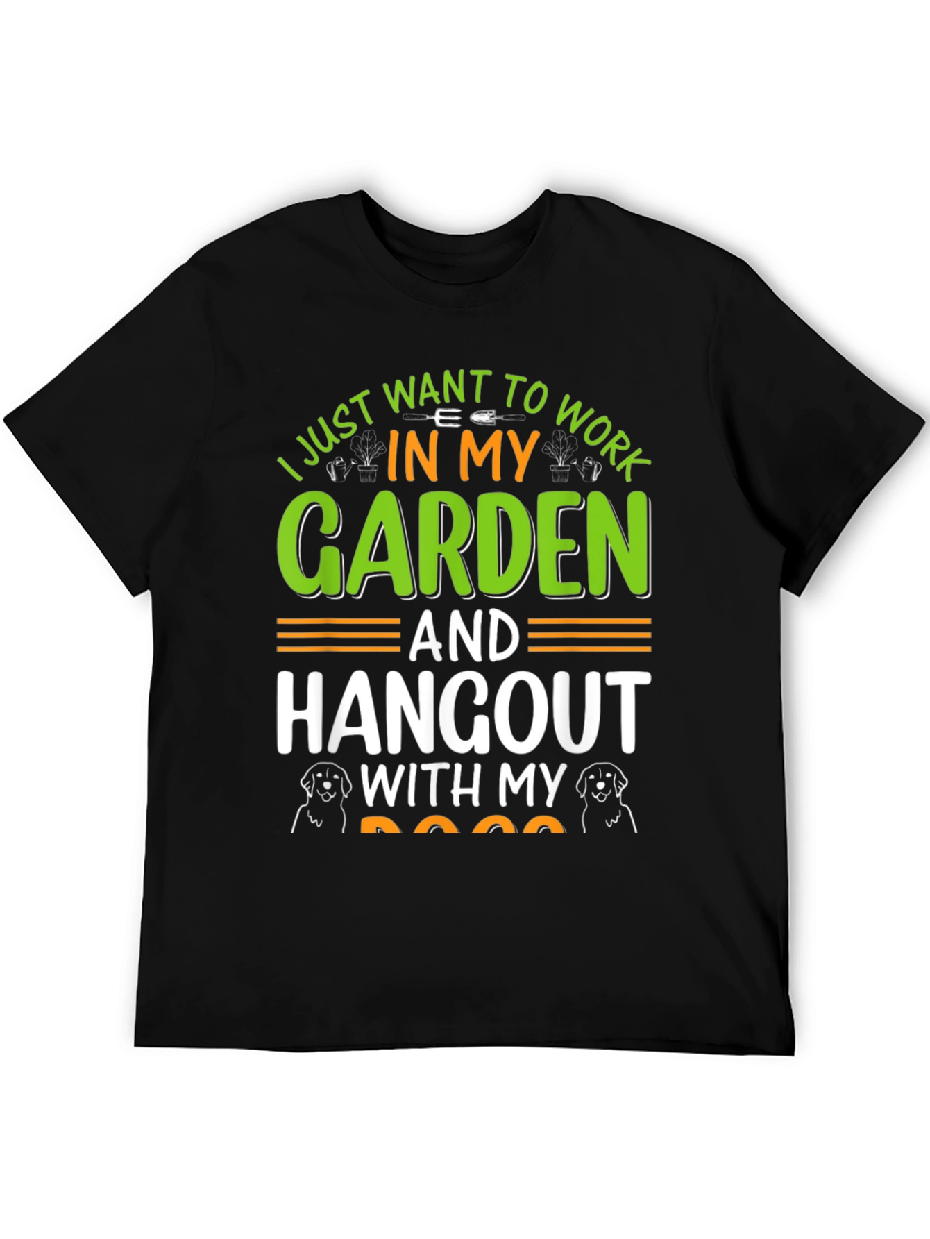 Gardening and Dogs T-Shirt