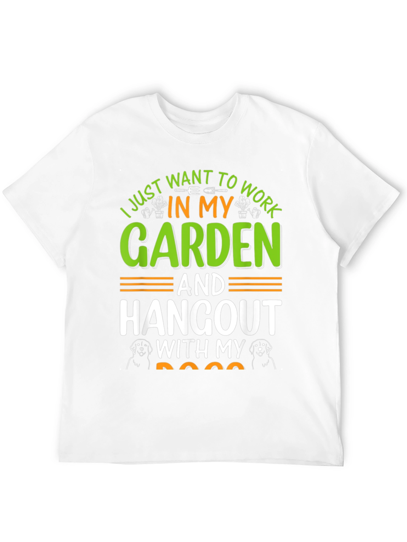 Gardening and Dogs T-Shirt