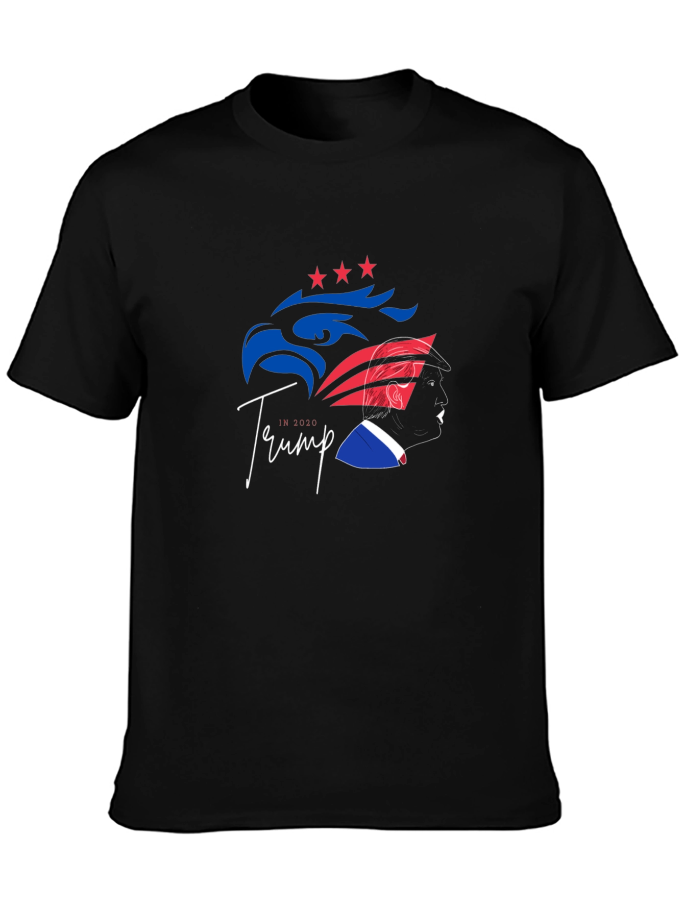 Patriotic Trump 2020 Graphic Tee