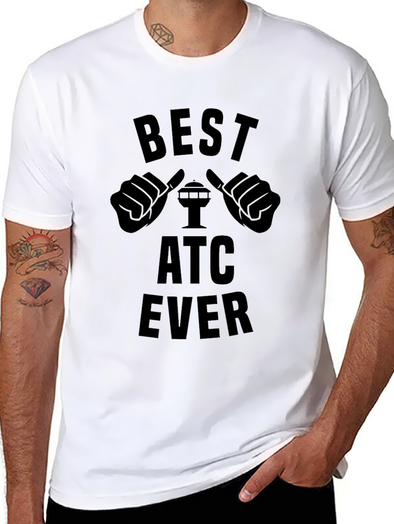 Best ATC Ever T-Shirt | Air Traffic Controller Gift