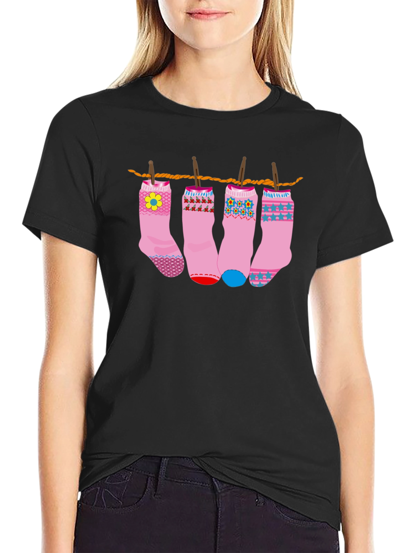 Novelty Socks T-Shirt