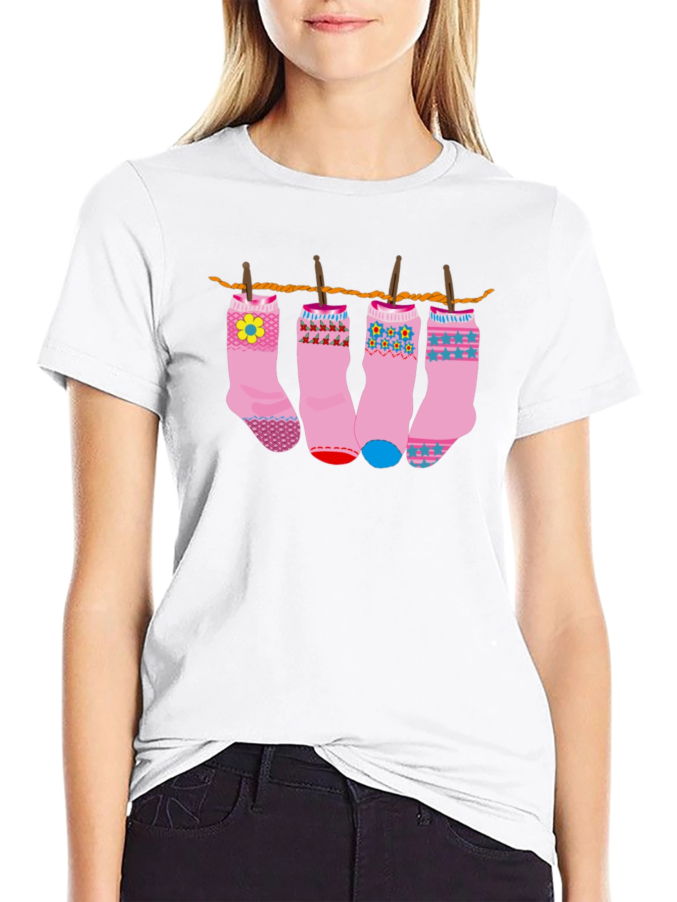 Novelty Socks T-Shirt