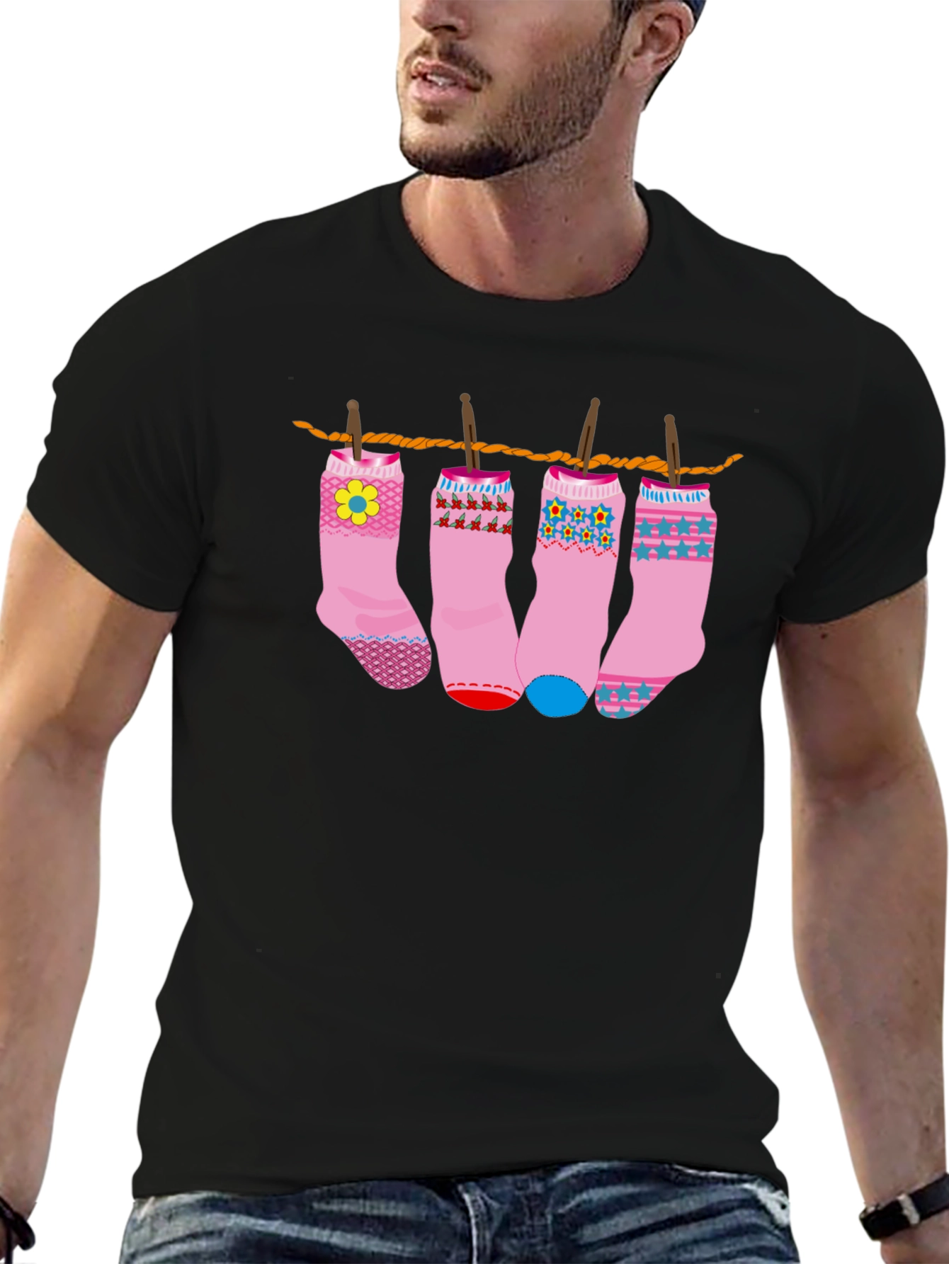 Novelty Socks T-Shirt