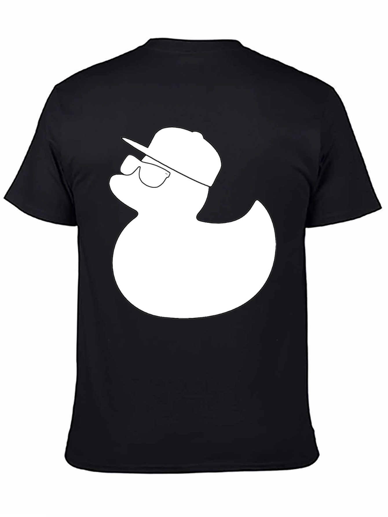 Duck with Hat T-Shirt - Cool Graphic Tee