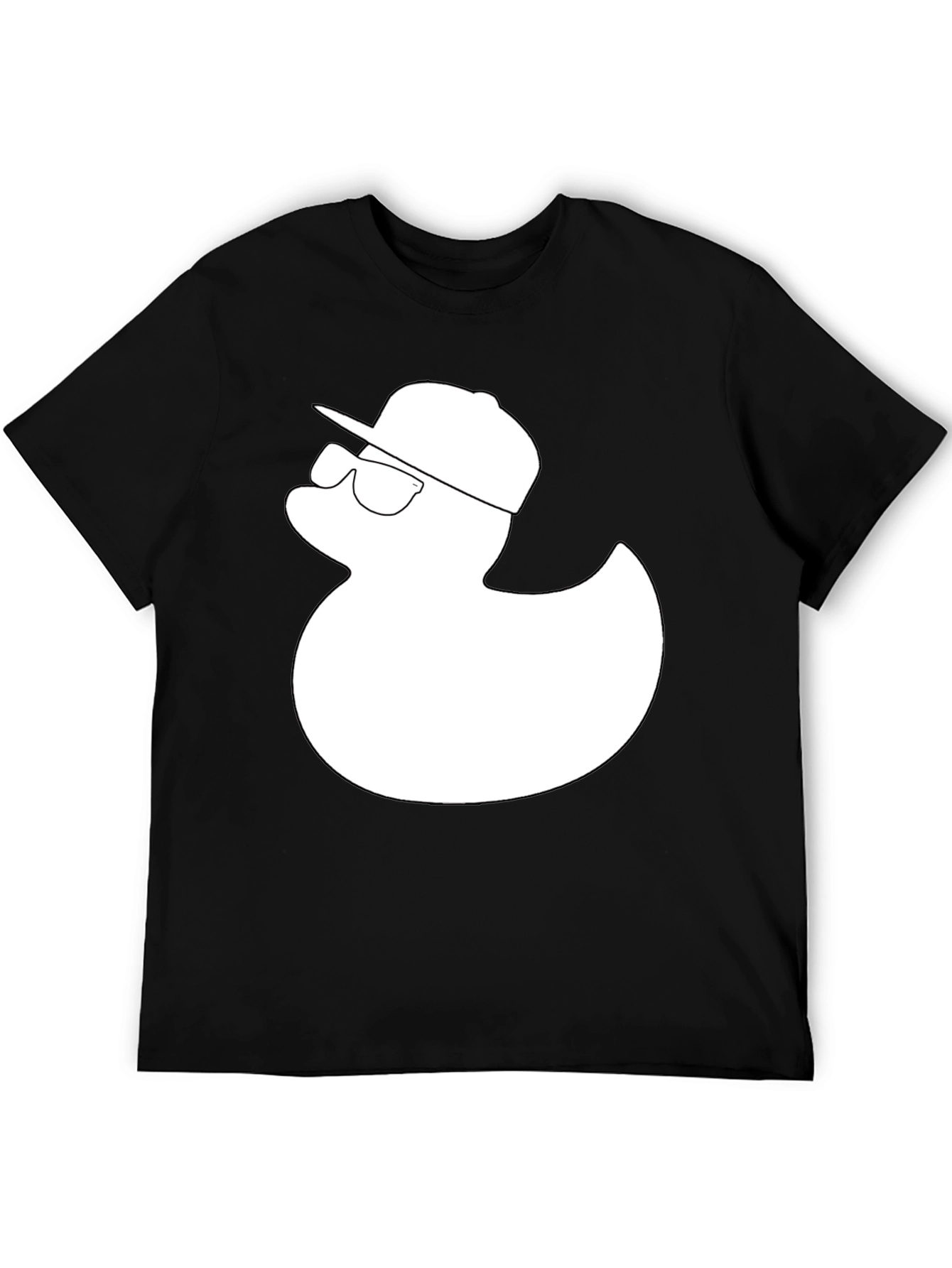 Duck with Hat T-Shirt - Cool Graphic Tee