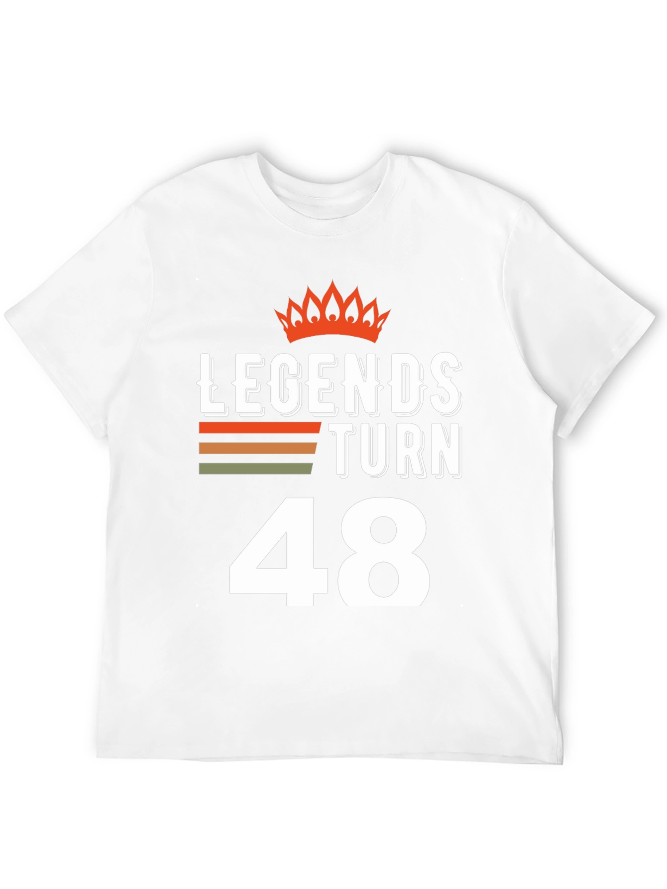 Legends Turn 48 T-Shirt - Birthday Gift
