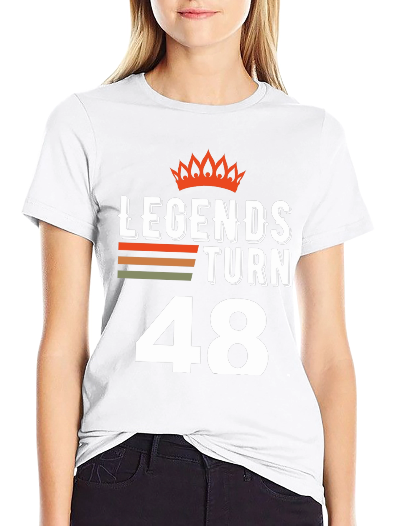 Legends Turn 48 T-Shirt - Birthday Gift
