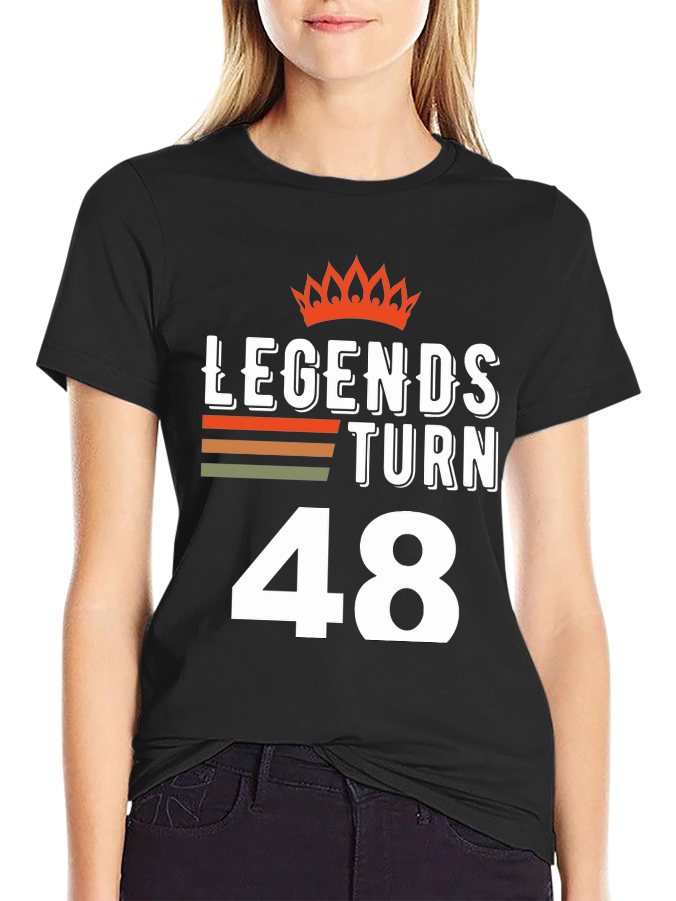 Legends Turn 48 T-Shirt - Birthday Gift