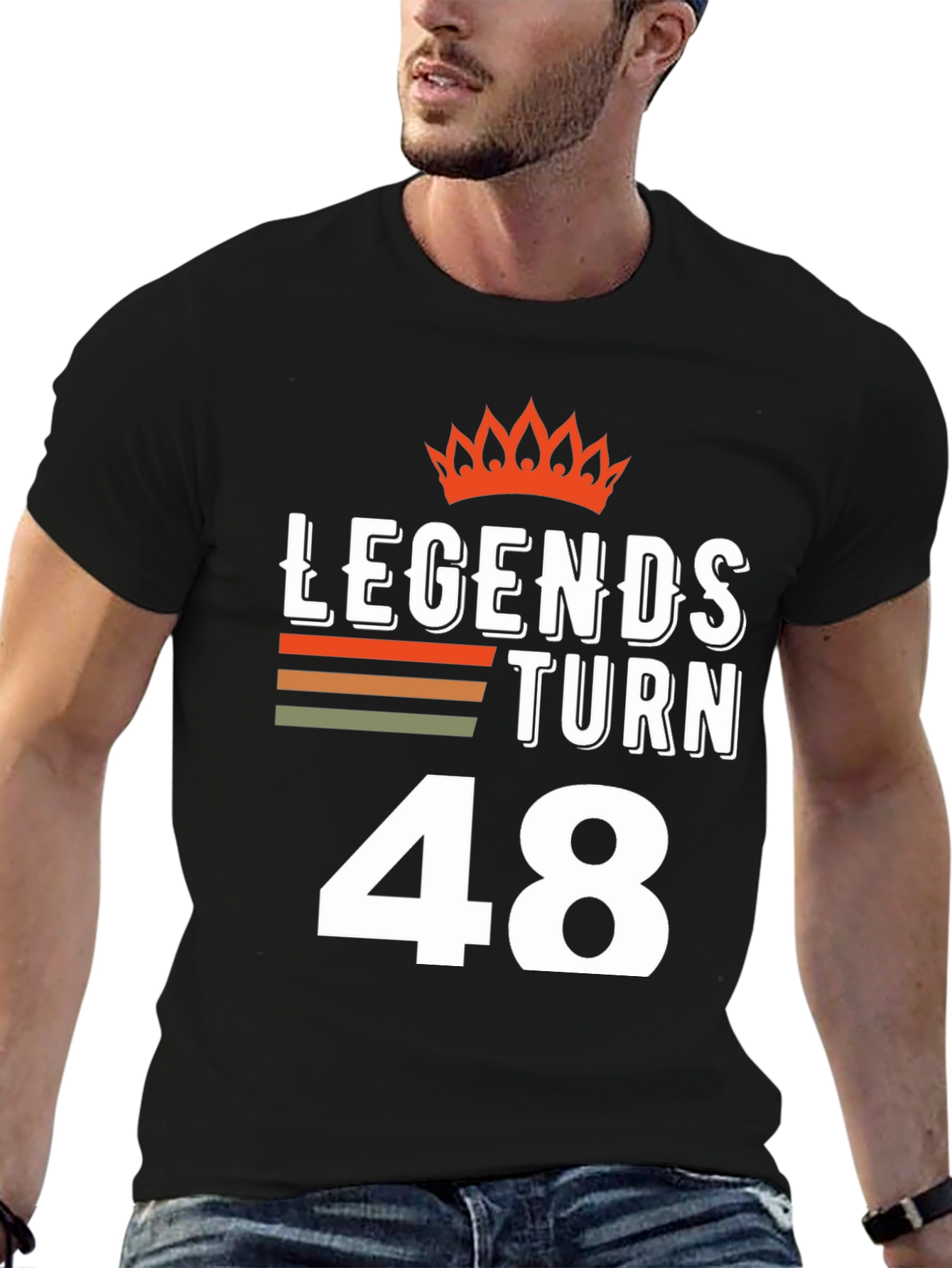 Legends Turn 48 T-Shirt - Birthday Gift