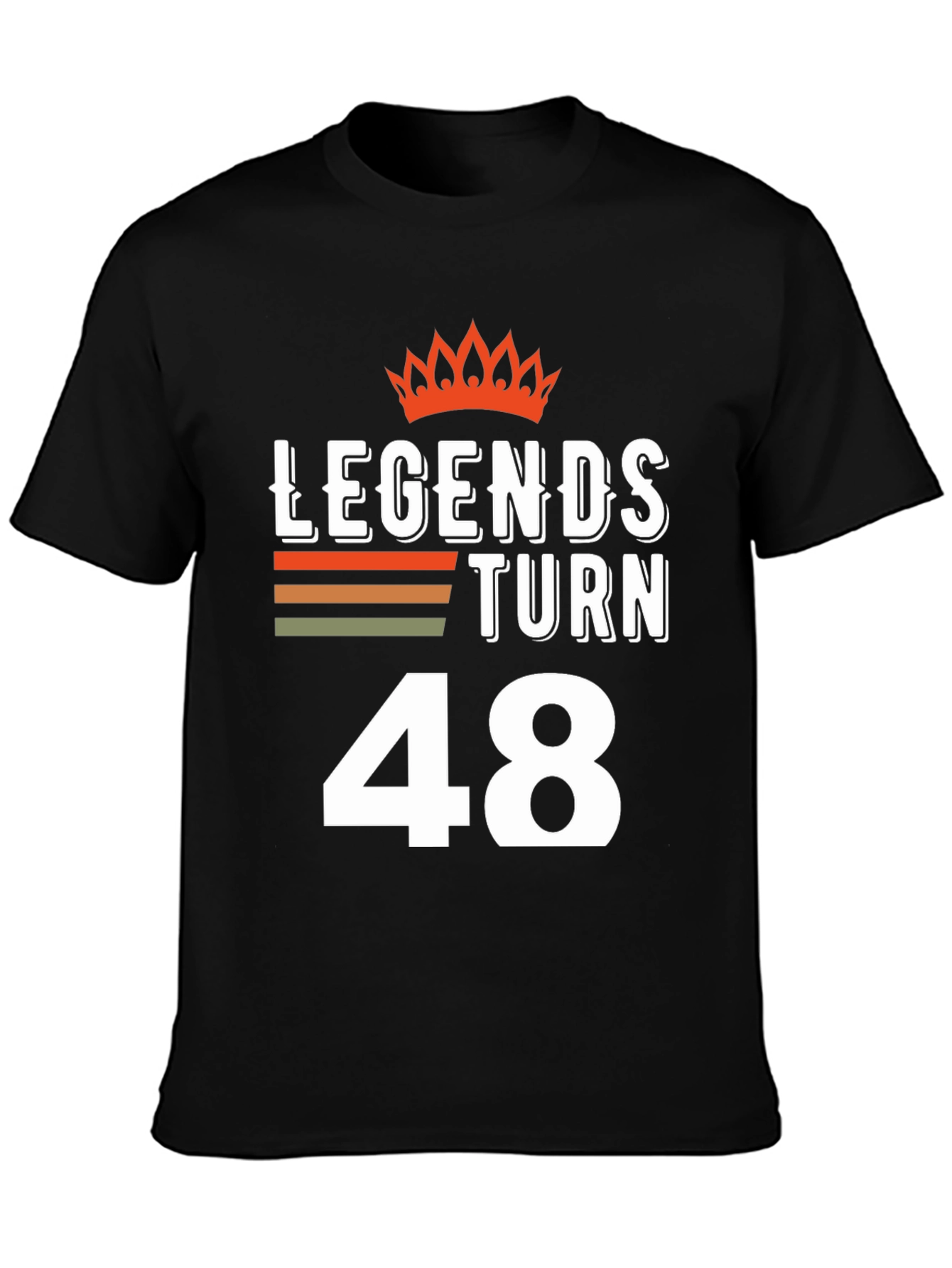 Legends Turn 48 T-Shirt - Birthday Gift