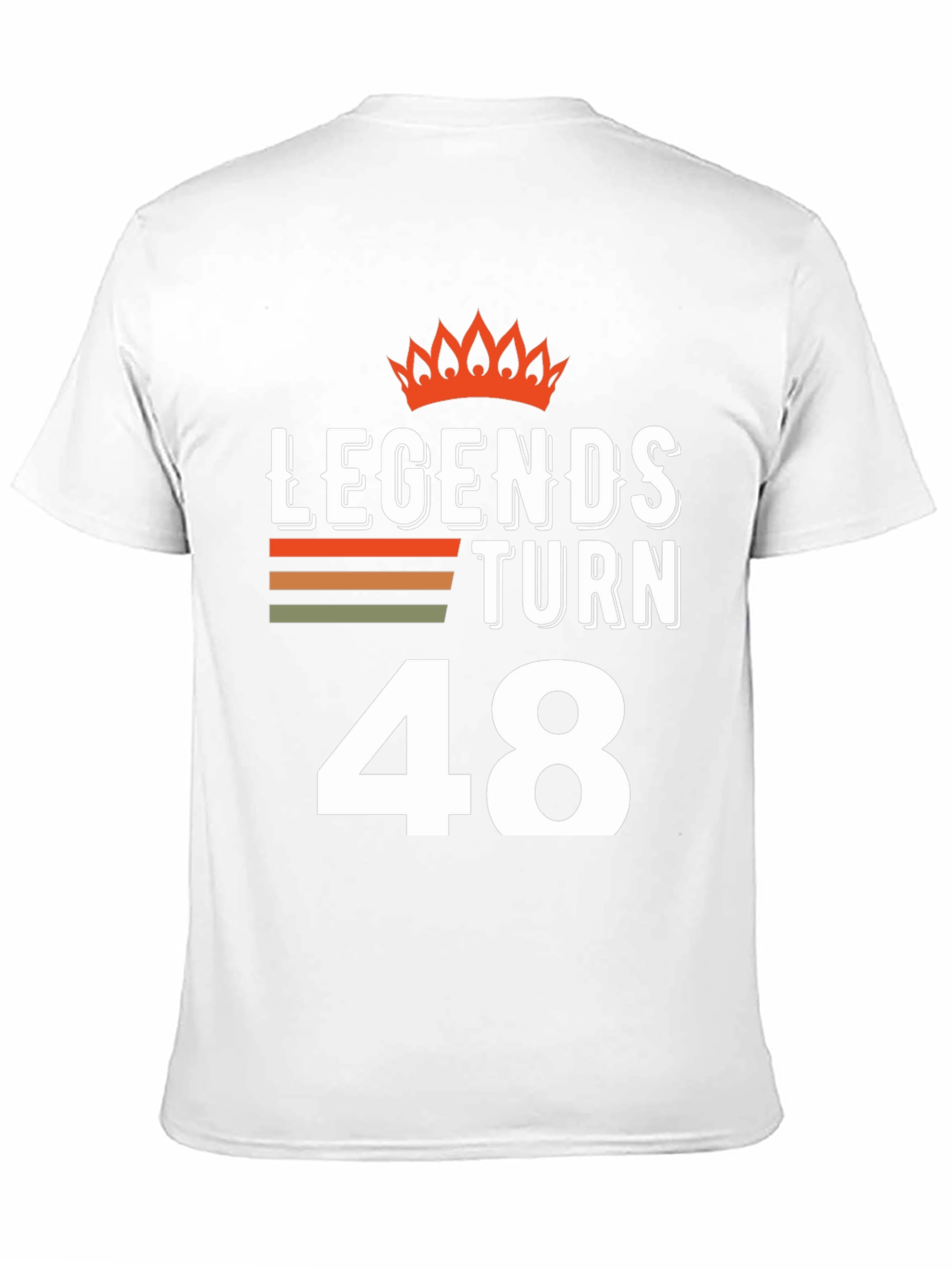 Legends Turn 48 T-Shirt - Birthday Gift