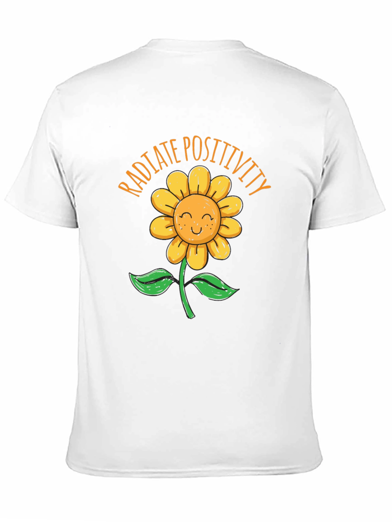 Radiate Positivity Sunflower Graphic Tee