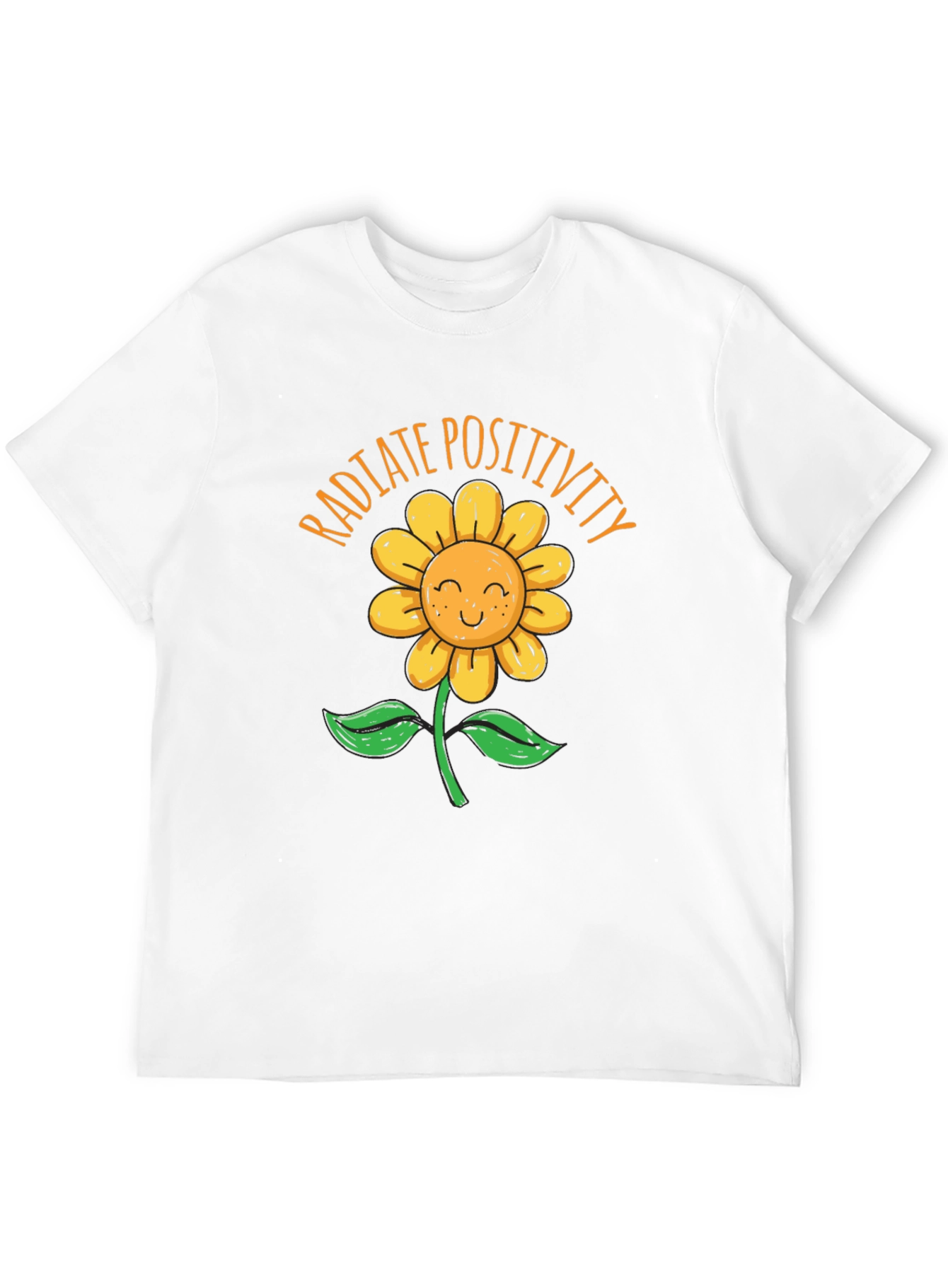 Radiate Positivity Sunflower Graphic Tee