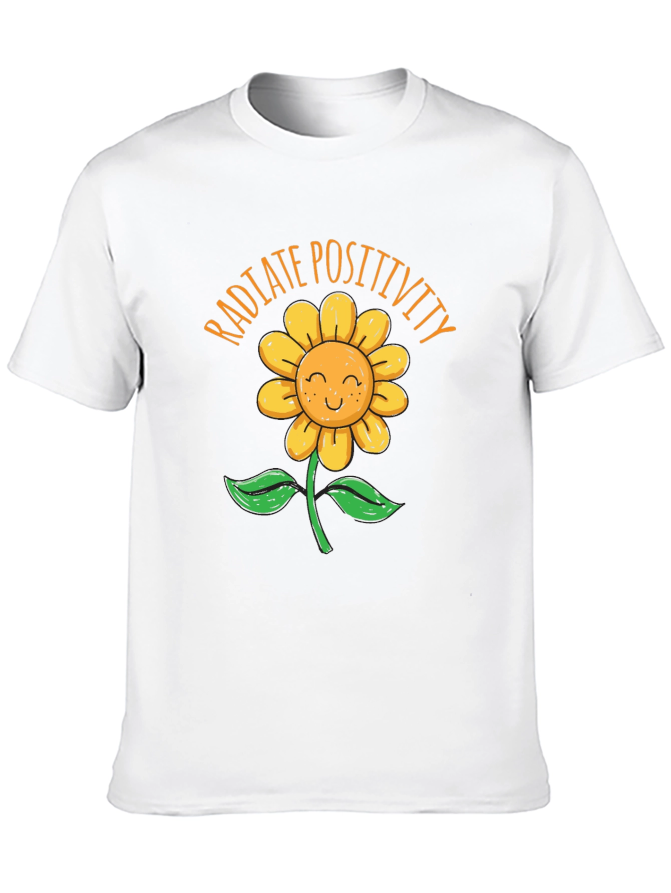 Radiate Positivity Sunflower Graphic Tee