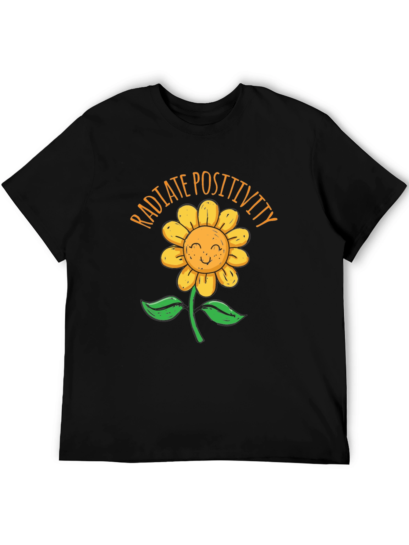 Radiate Positivity Sunflower Graphic Tee