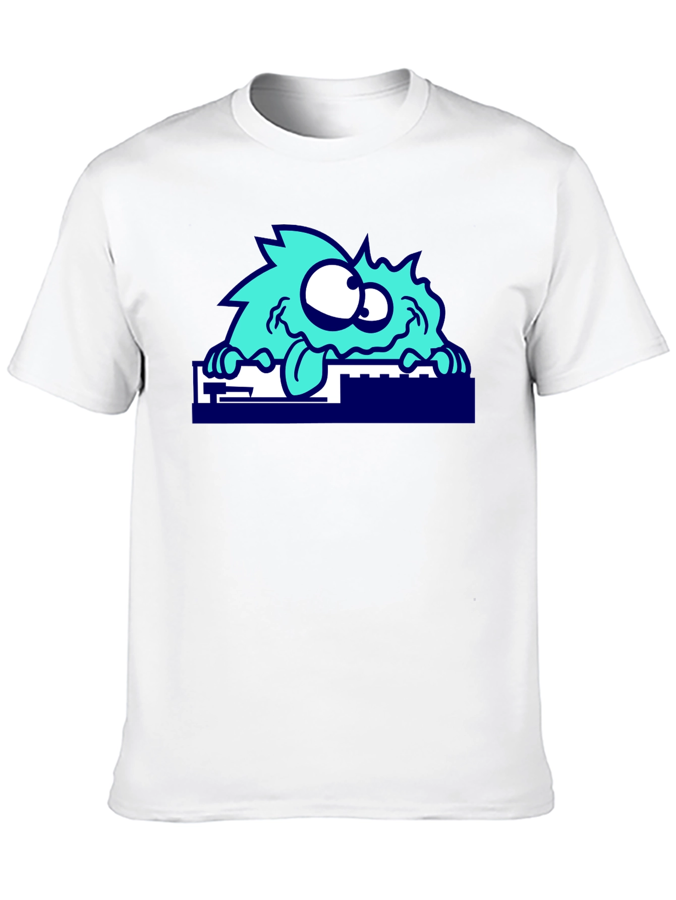 Funky Monster Graphic Tee - Quirky Casual Wear