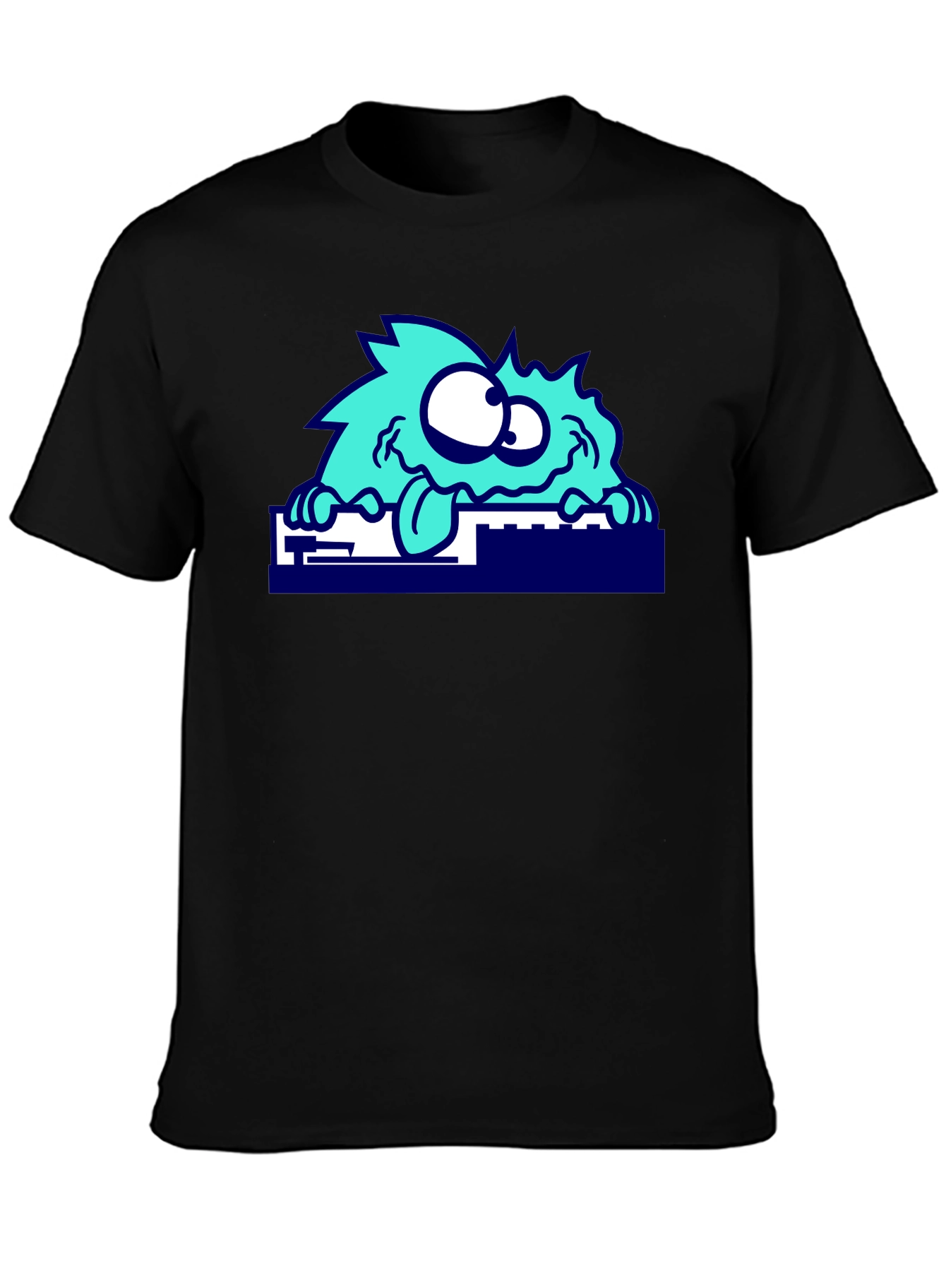 Funky Monster Graphic Tee - Quirky Casual Wear