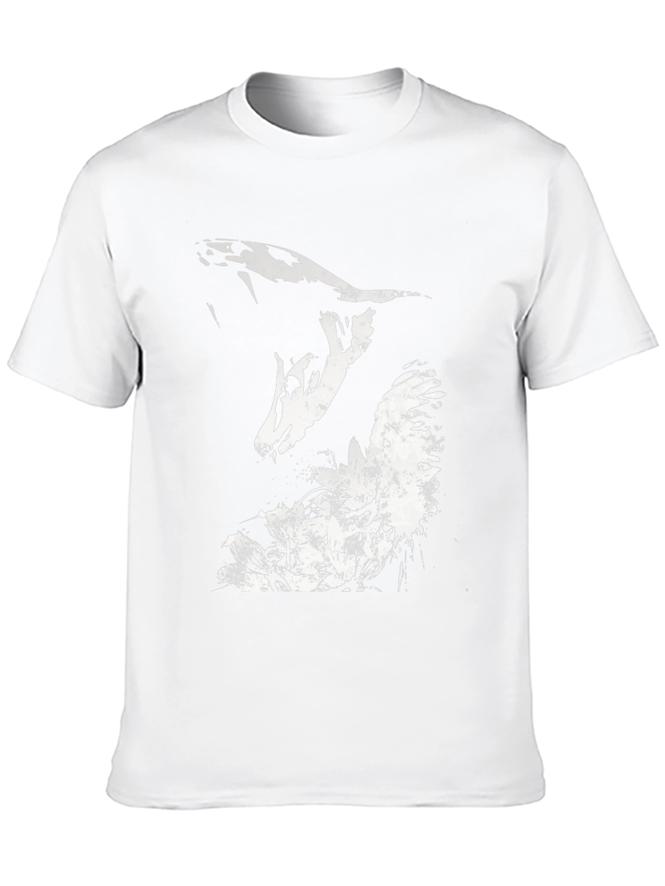 Mens Black Snake Graphic Tee