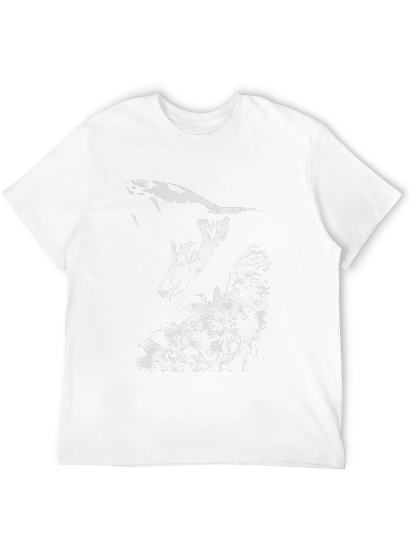 Mens Black Snake Graphic Tee