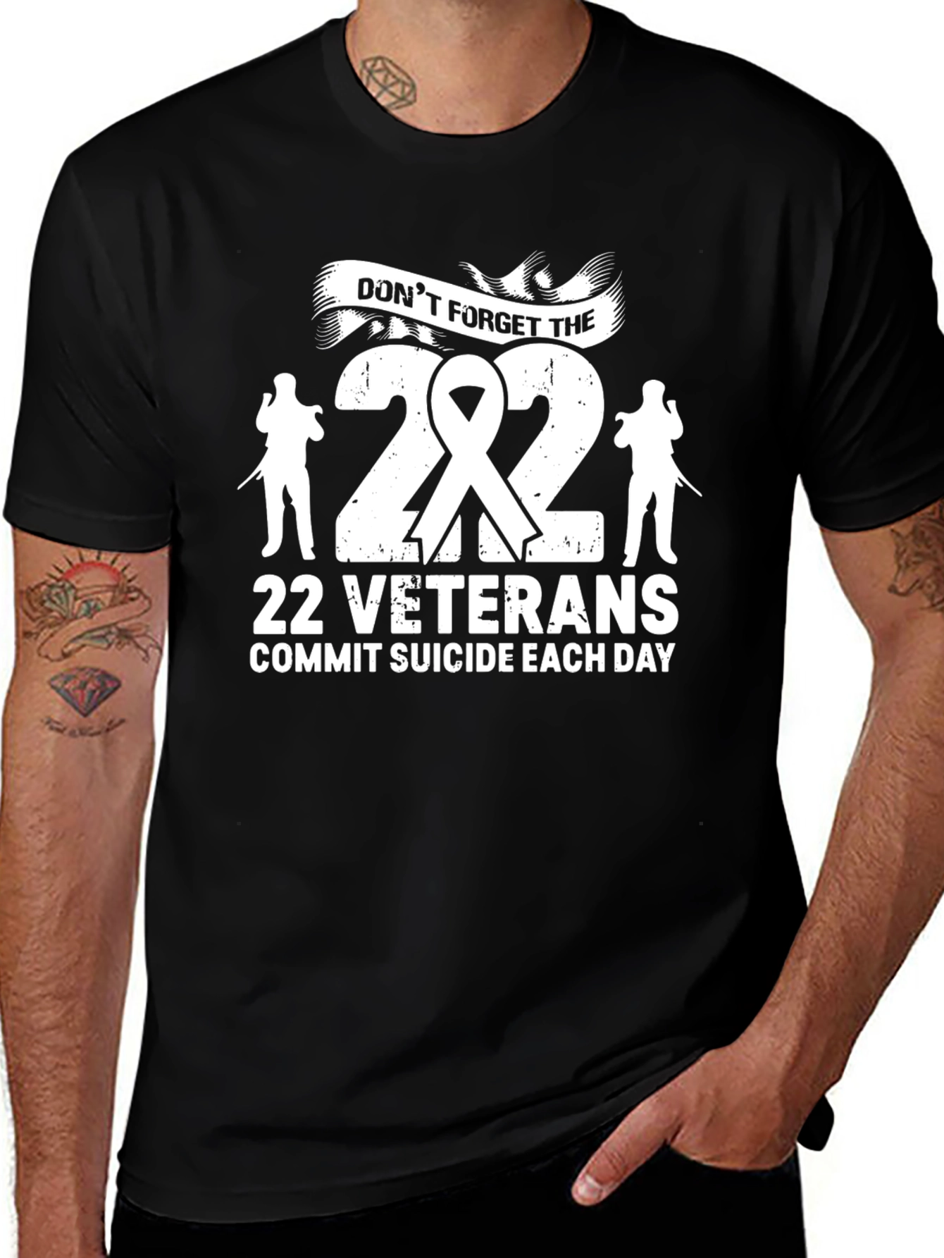 Veterans Suicide Awareness T-Shirt