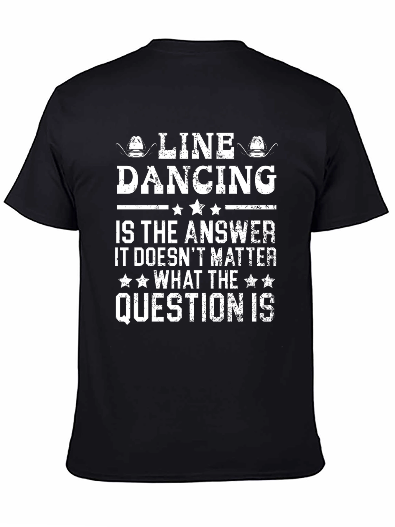 Line Dancing Answer T-Shirt