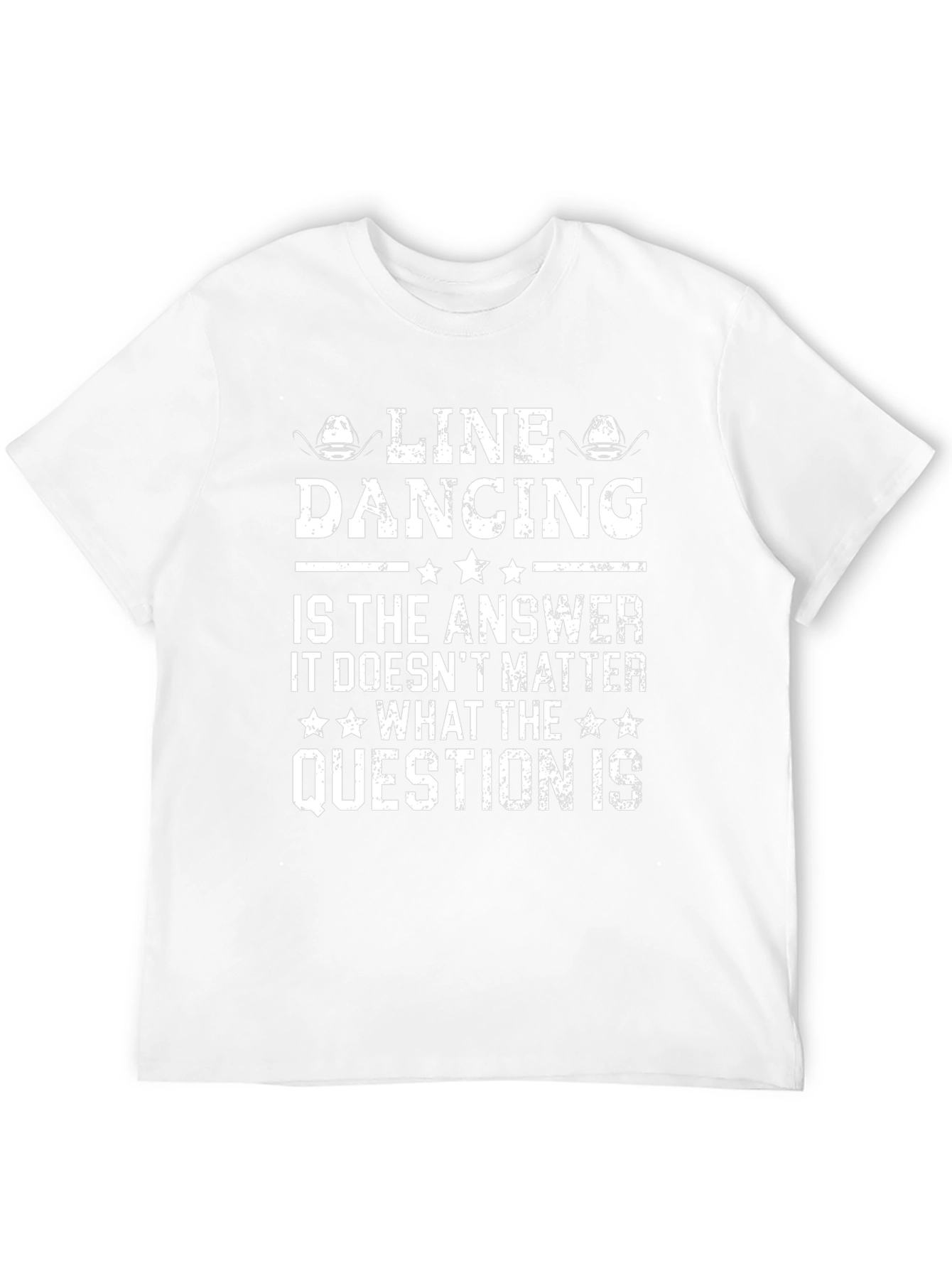 Line Dancing Answer T-Shirt