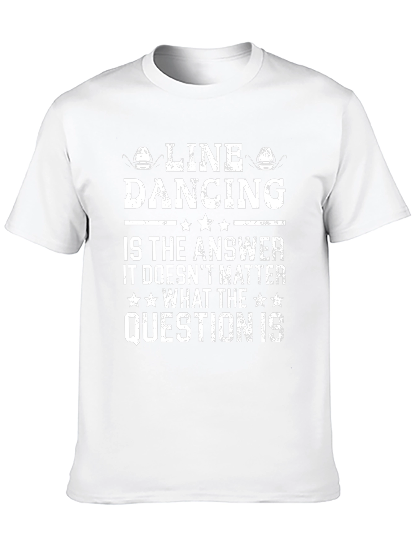 Line Dancing Answer T-Shirt