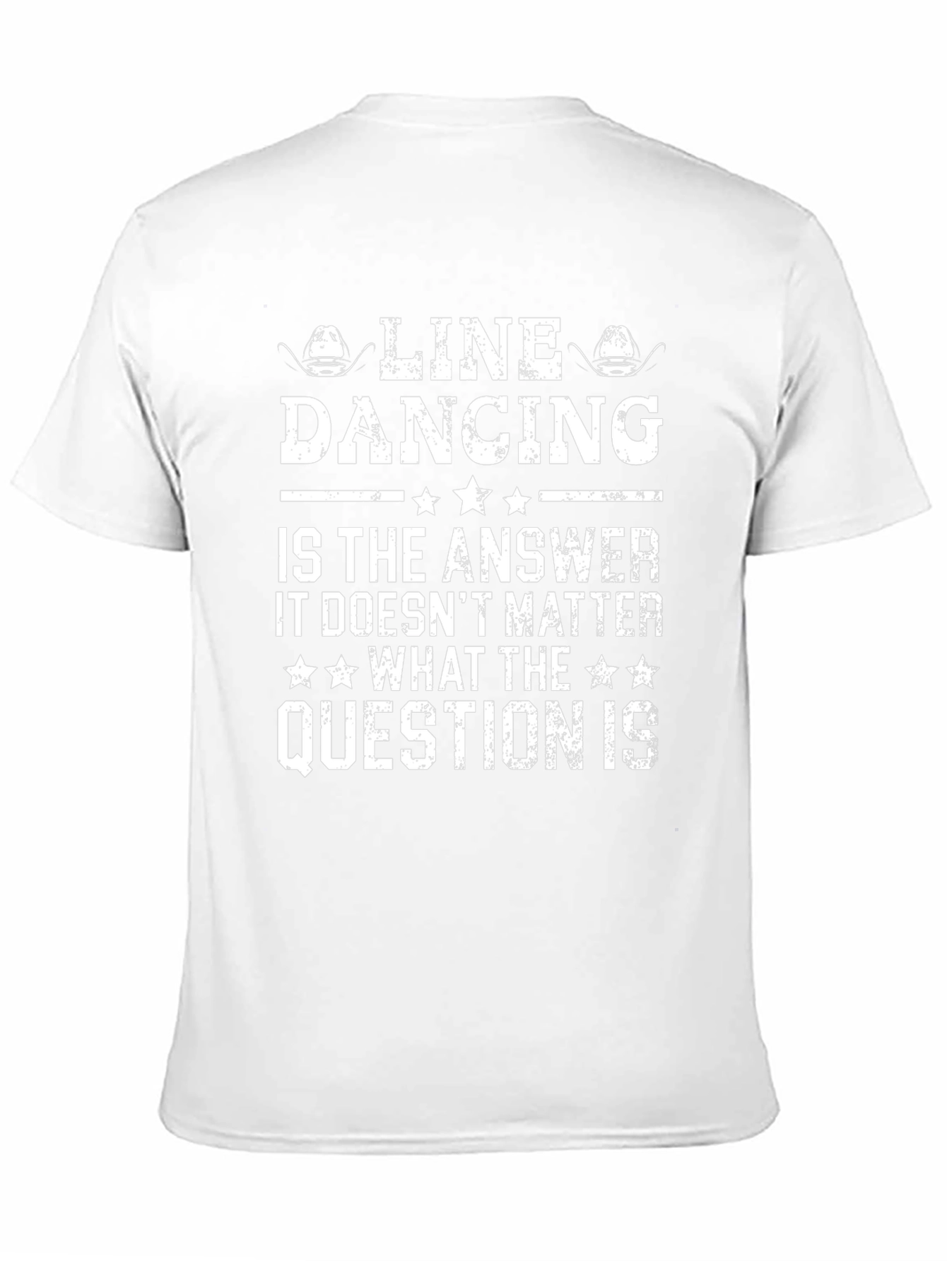 Line Dancing Answer T-Shirt