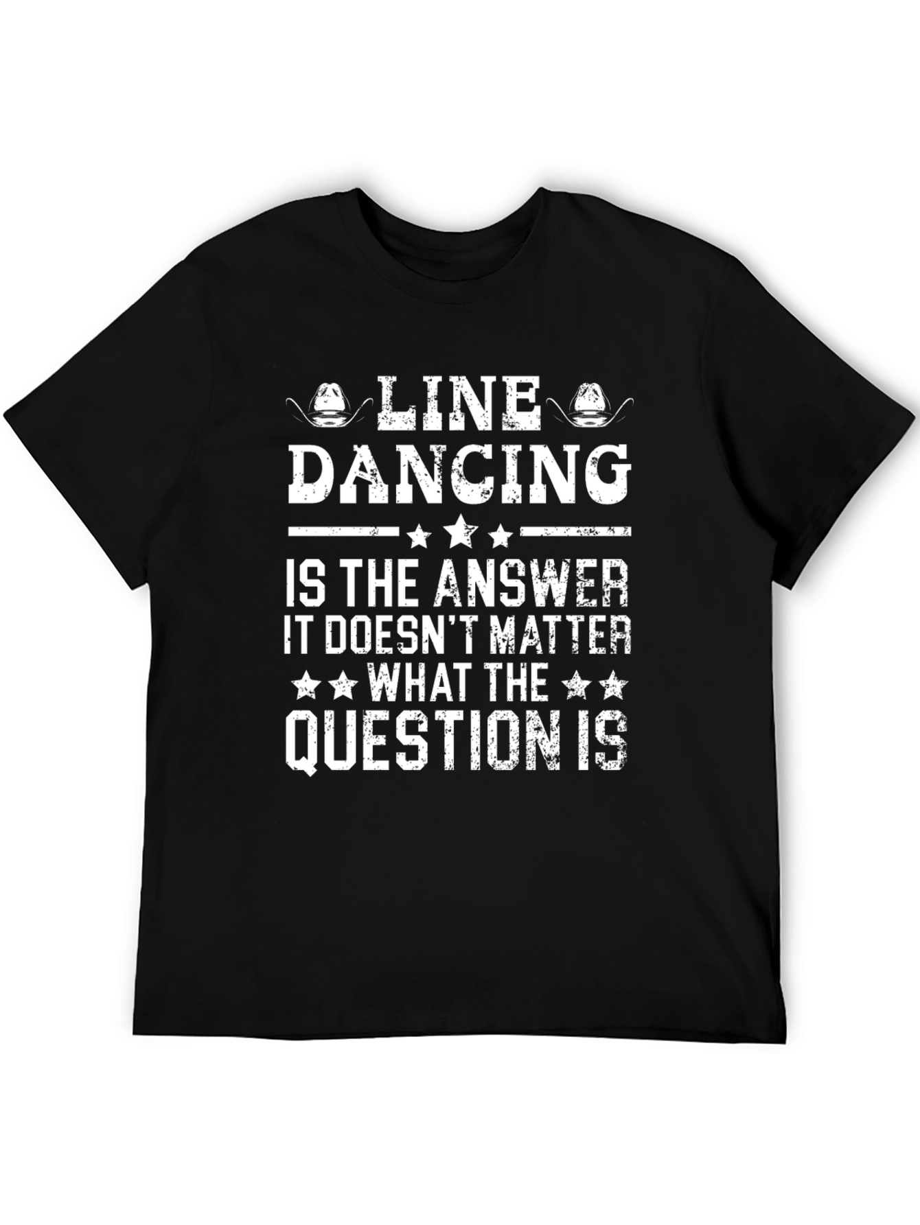 Line Dancing Answer T-Shirt