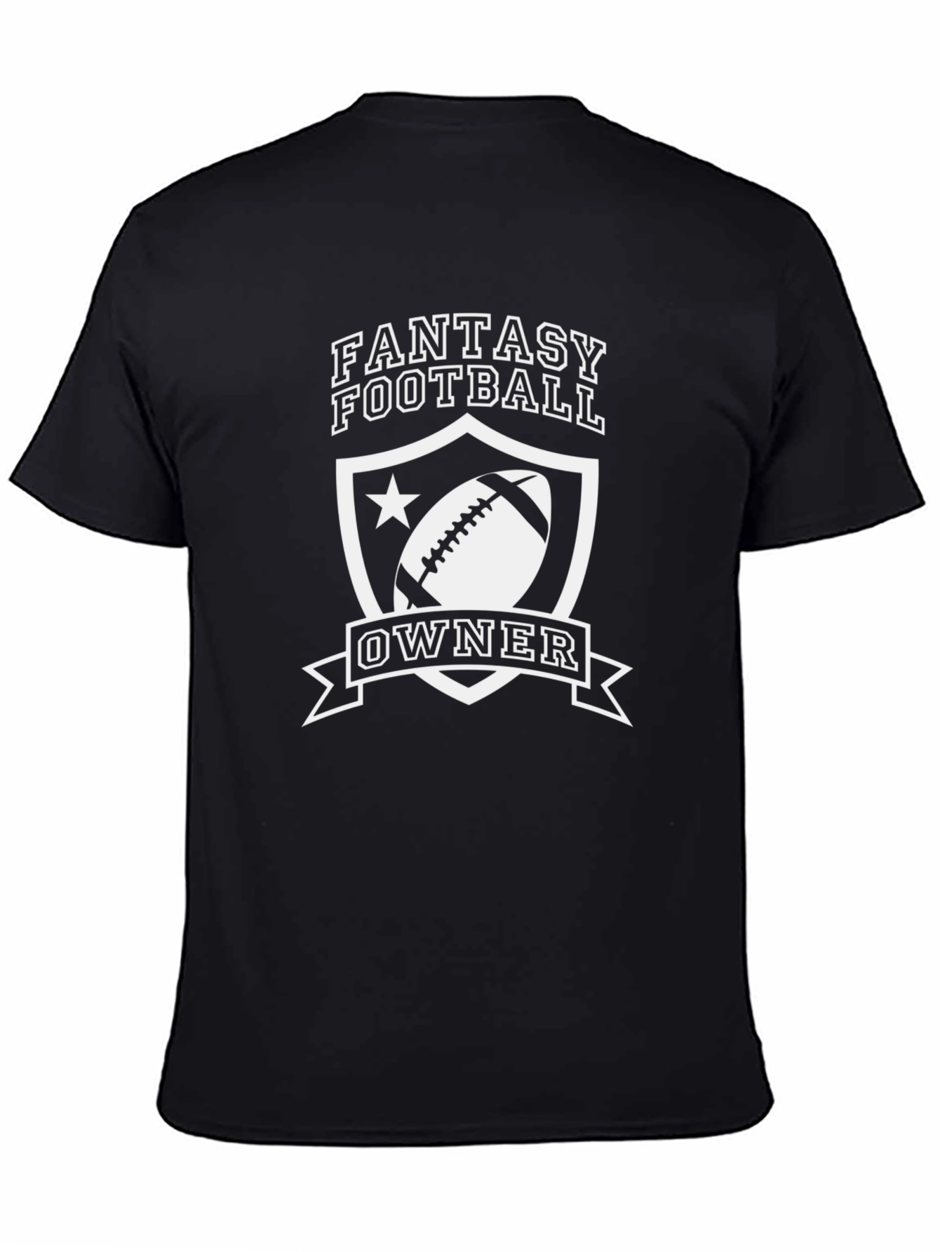 Fantasy Football Owner T-Shirt - Black