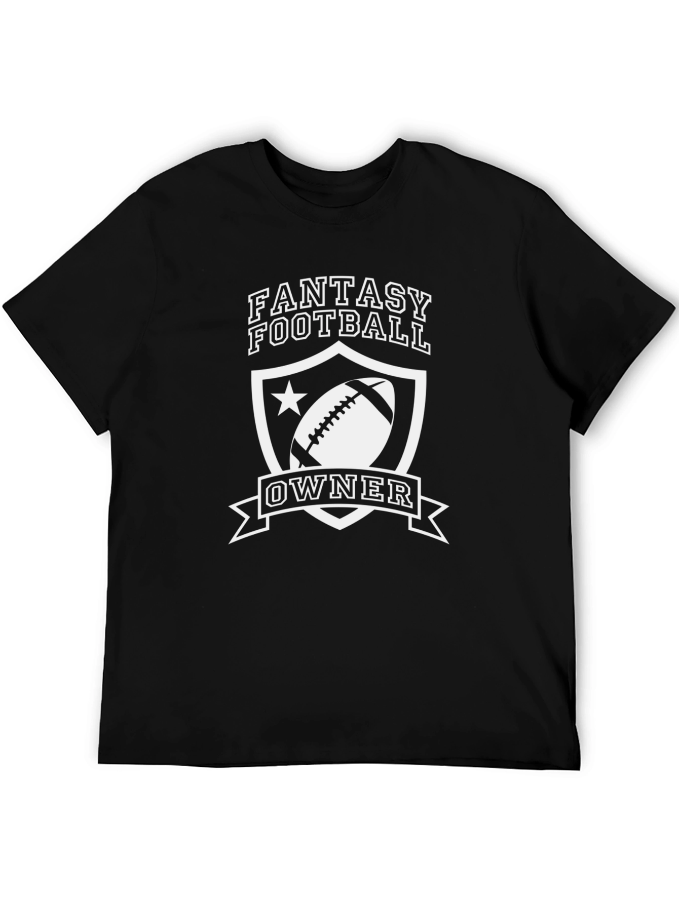 Fantasy Football Owner T-Shirt - Black