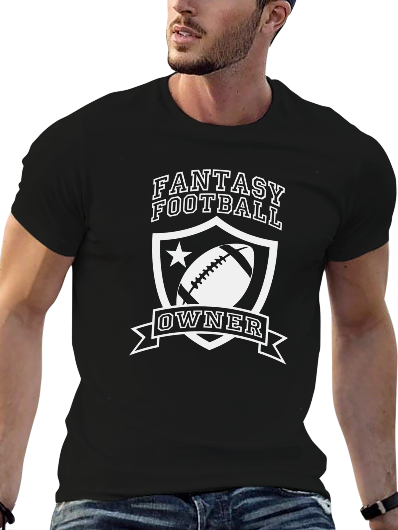 Fantasy Football Owner T-Shirt - Black
