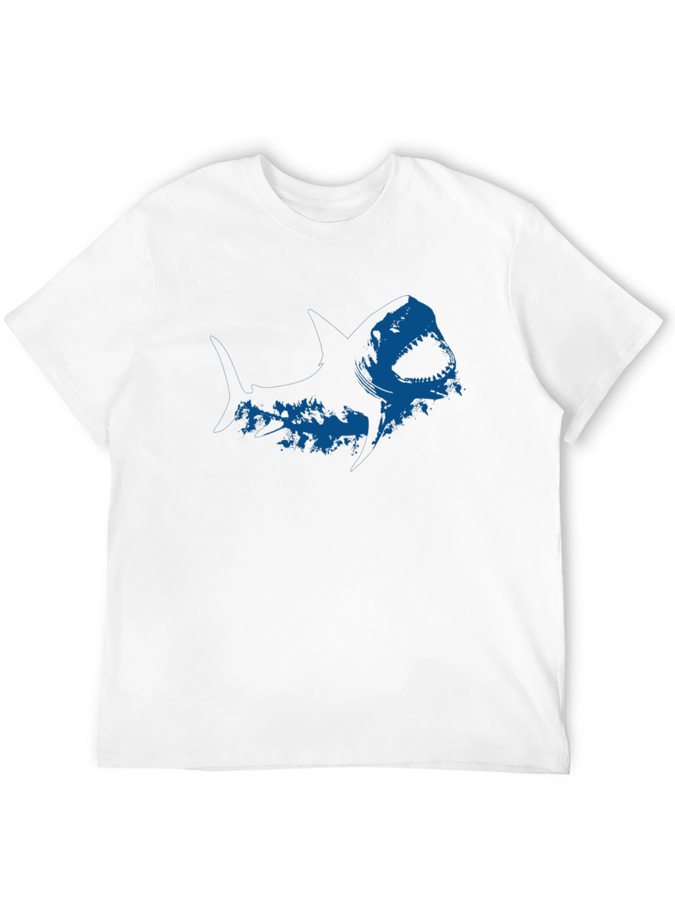 Shark Graphic Black T-Shirt